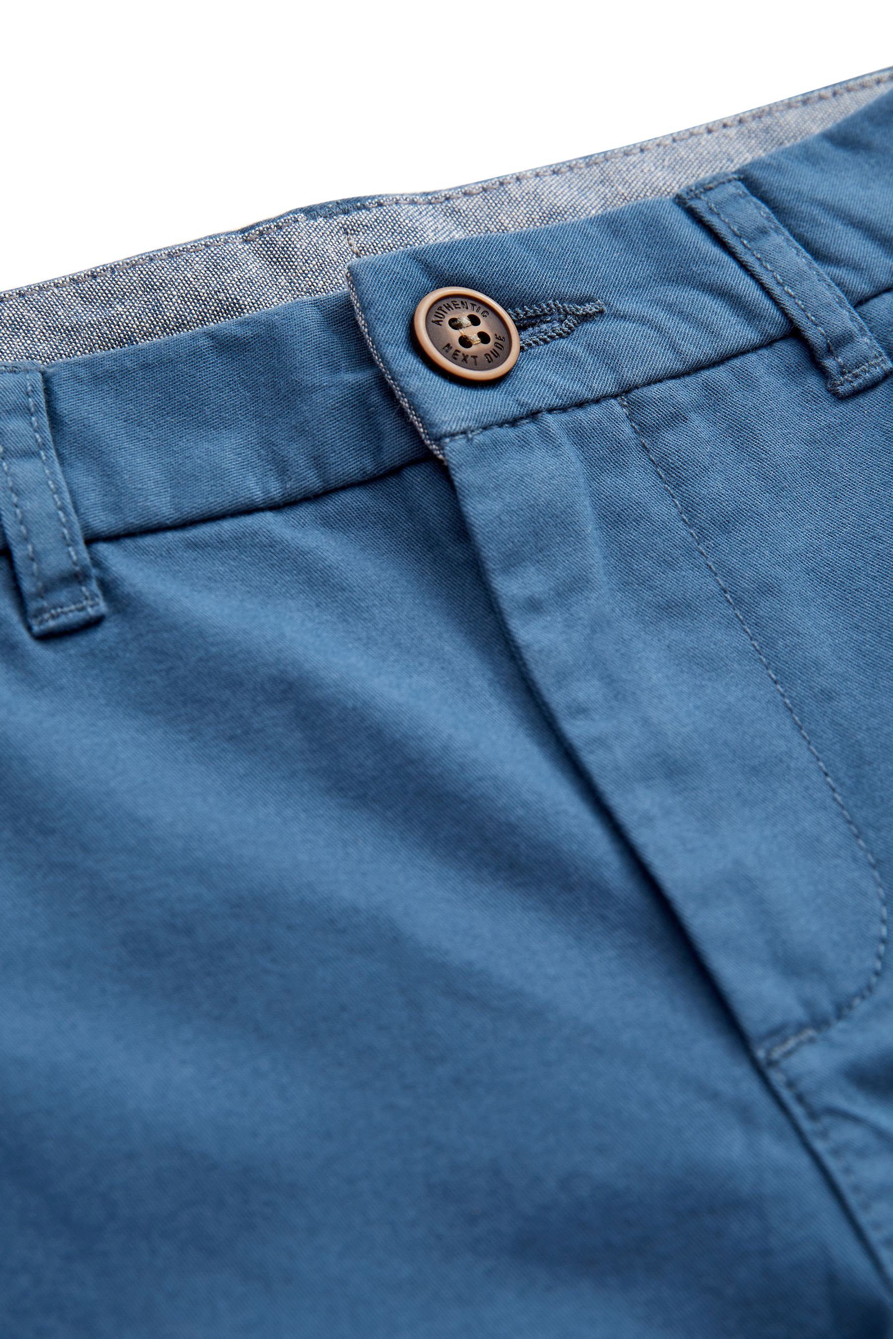 Next Chinoshorts Chino-Shorts (1-tlg) Indigo Blue