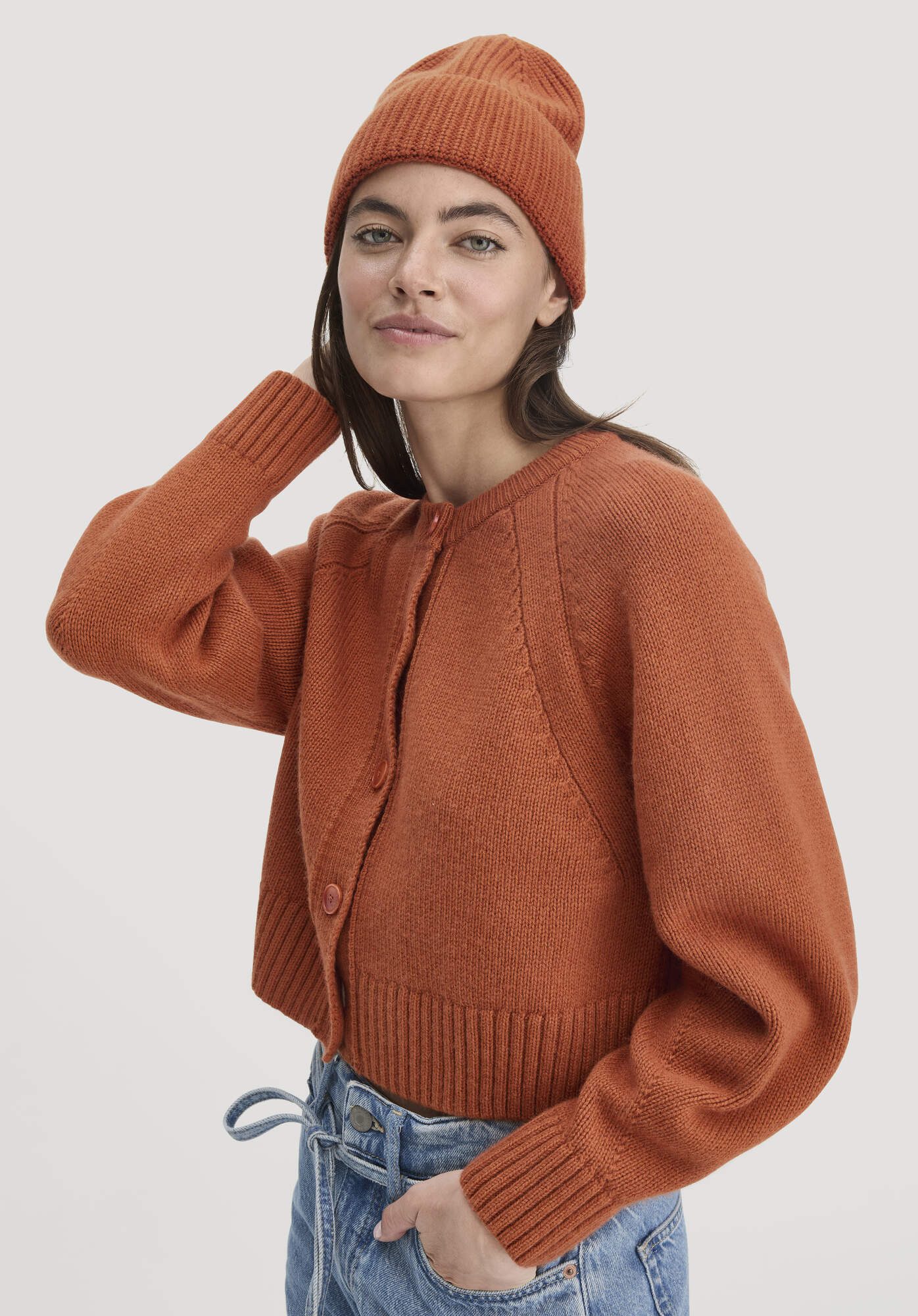 Hessnatur Strickmütze mit Bio-Baumwolle (1-St) günstig online kaufen