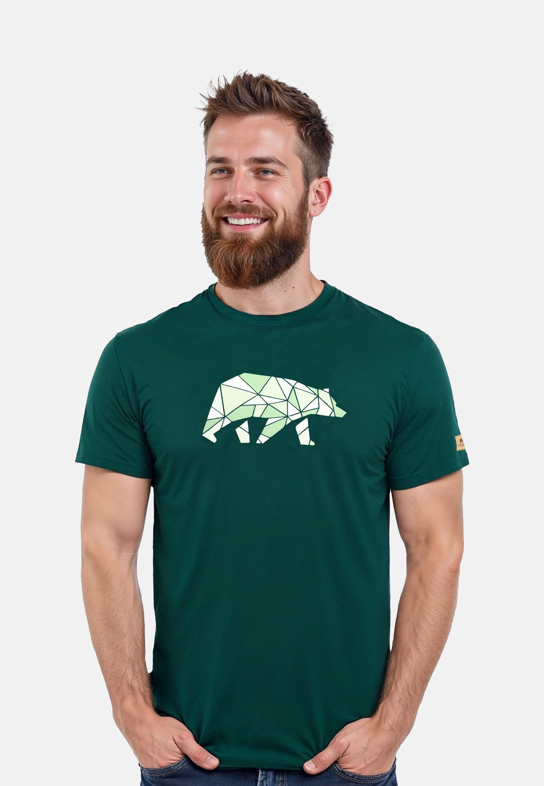 FORSBERG T-Shirt Espenson T-Shirt mit Brustlogo – Bild 3 von 3
