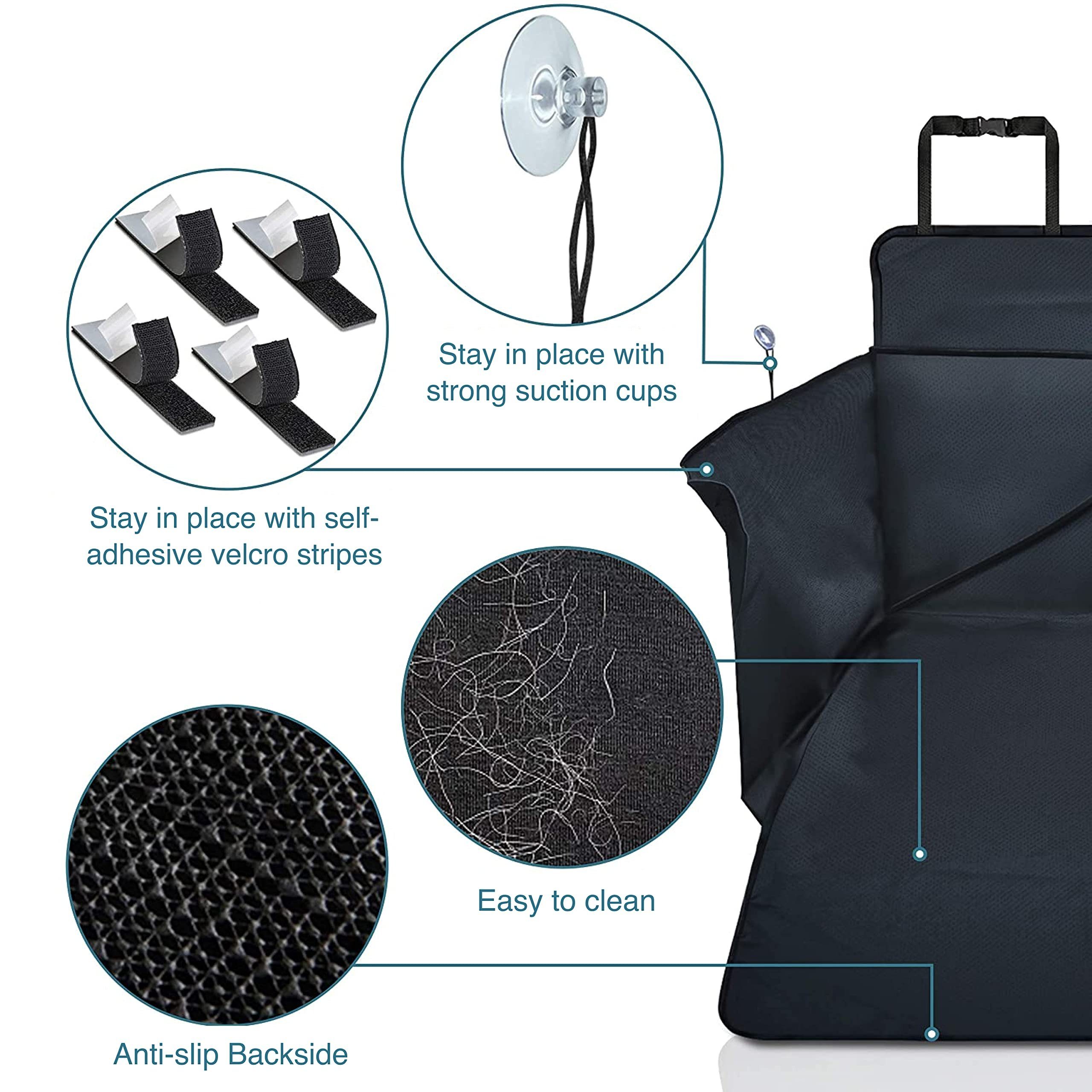 Smartpeas Tier-Kofferraumdecke Kofferraum Schutzmatte Für Hunde & Tiere XXL, Nicht Gesteppt Nicht Gesteppt & Anti-Rutsch