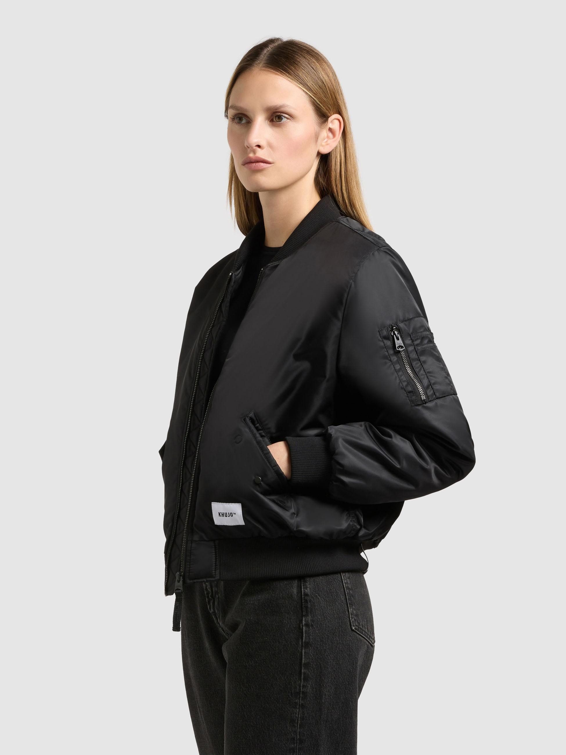 khujo Bomberjacke Kasia Modische kurze Damen günstig online kaufen
