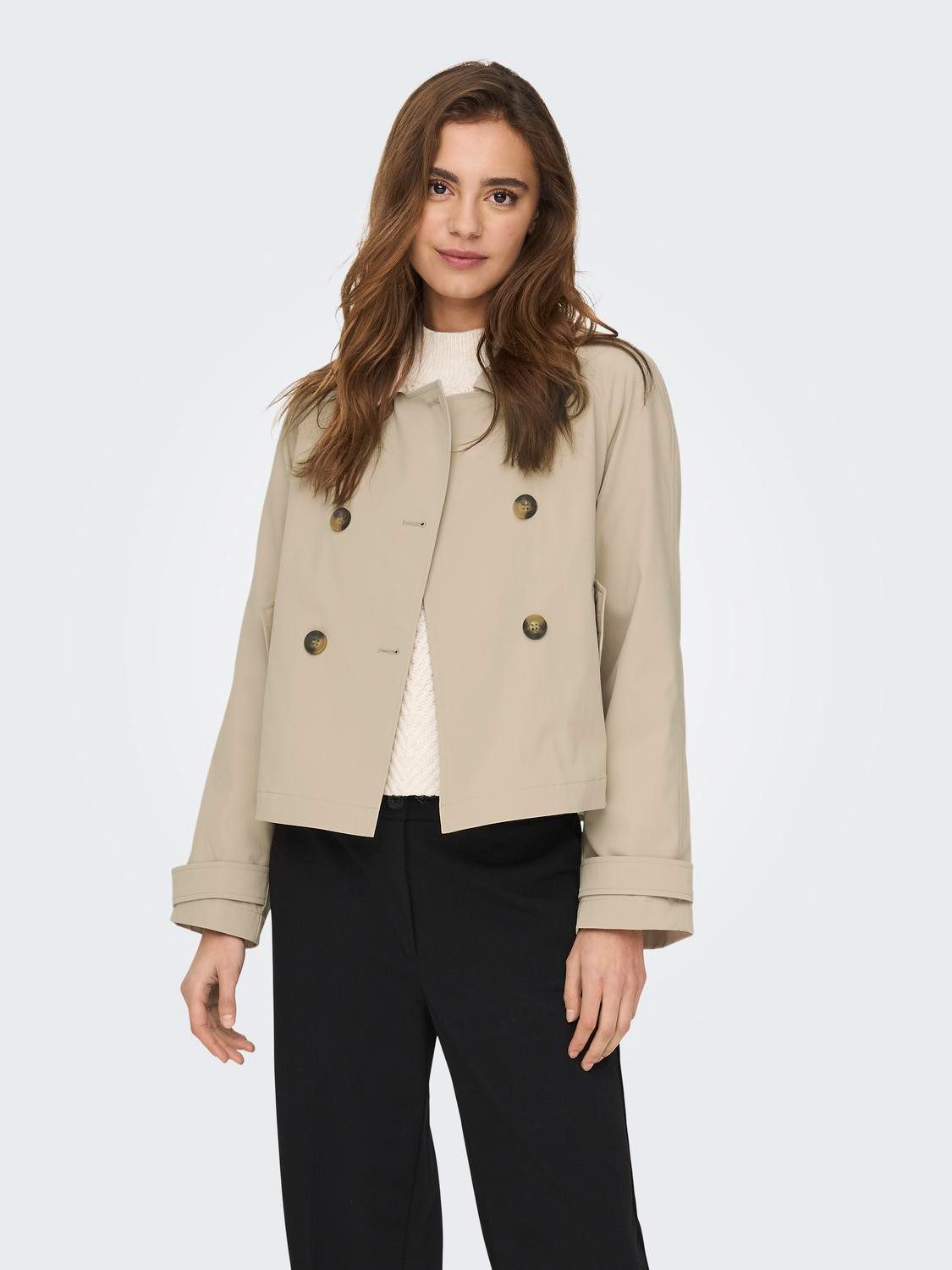 ONLY Blouson Klassischer Trenchcoat für stilvolle günstig online kaufen