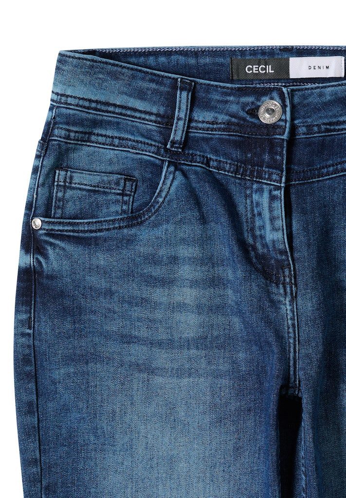 CECIL Bequeme Jeans Cecil / Da.Jeans / Style TOS Toronto BOOTCUT Dark günstig online kaufen