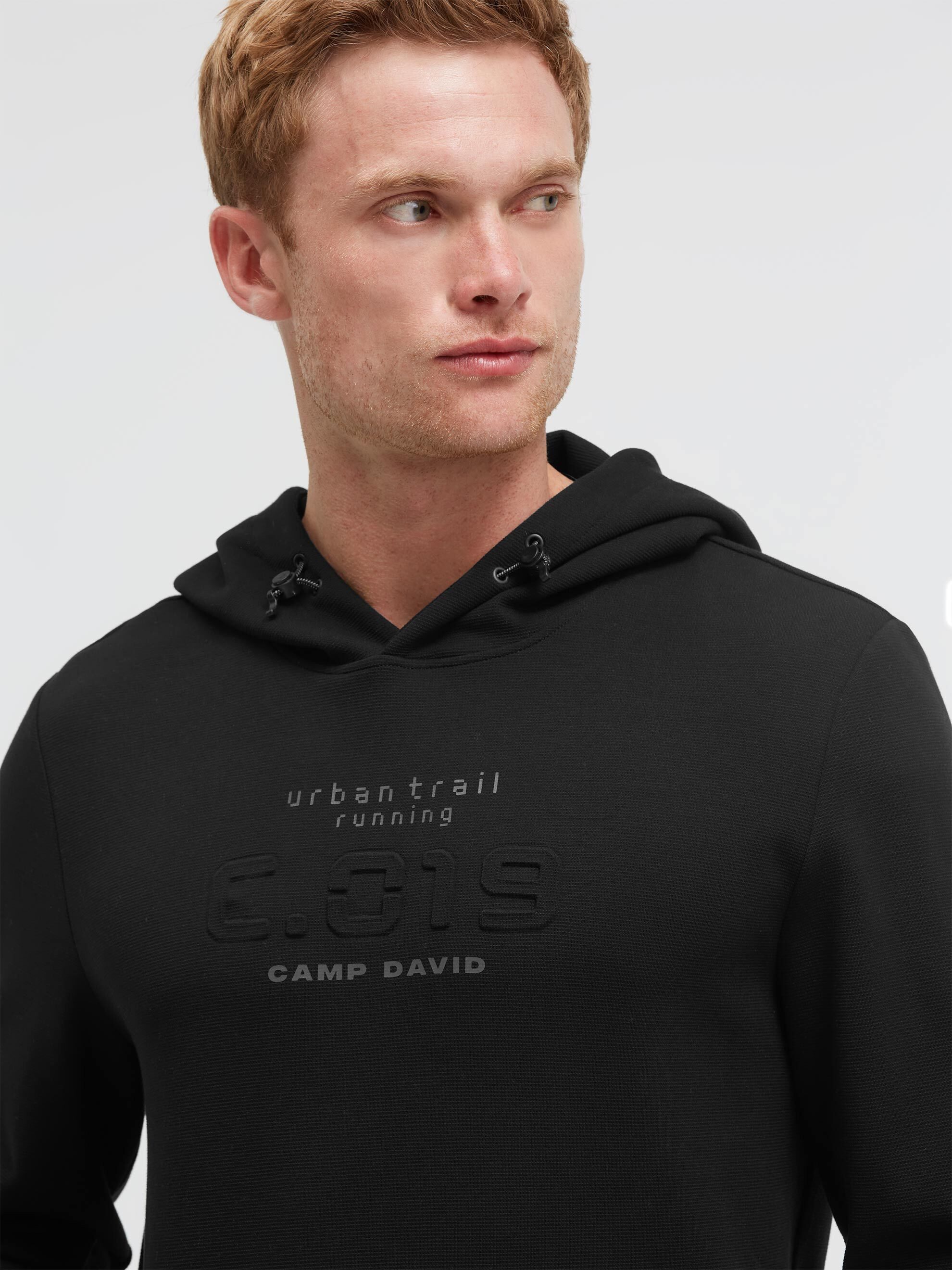 CAMP DAVID Kapuzensweatshirt mit reflektierenden Details – Bild 5 von 5