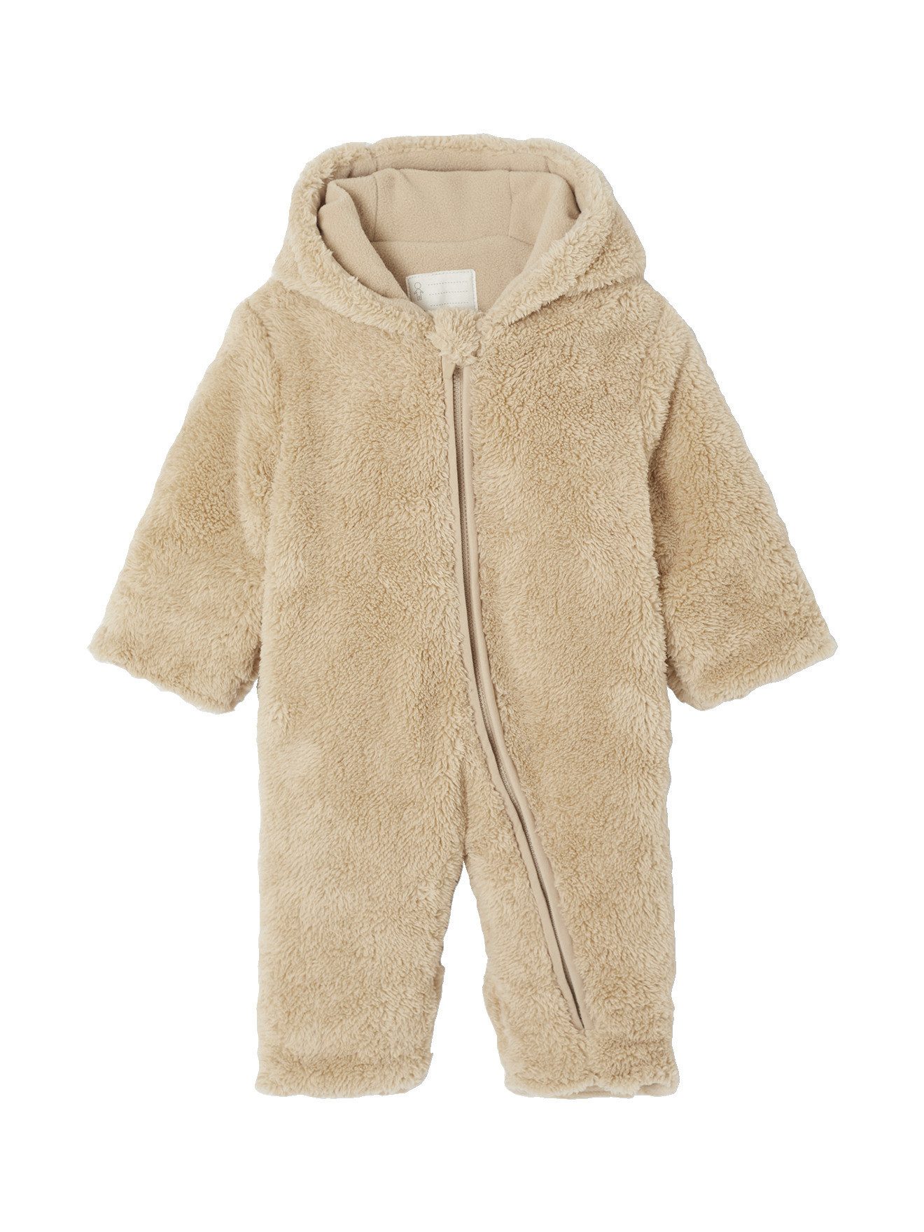 vertbaudet Overall Baby Winter-Overall mit Kapuze