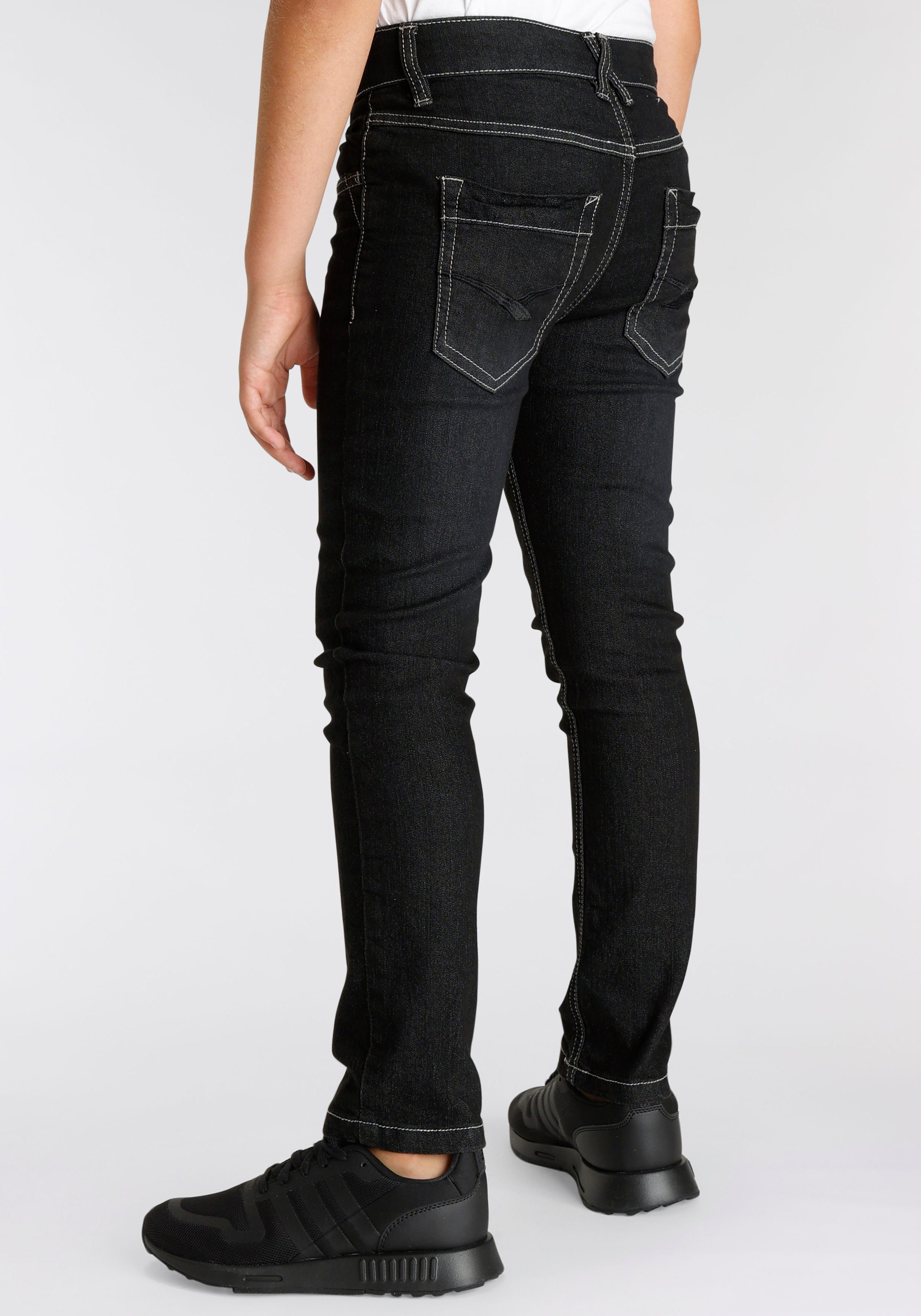 Arizona Stretch-Jeans regular Bein fit mit schmalem
