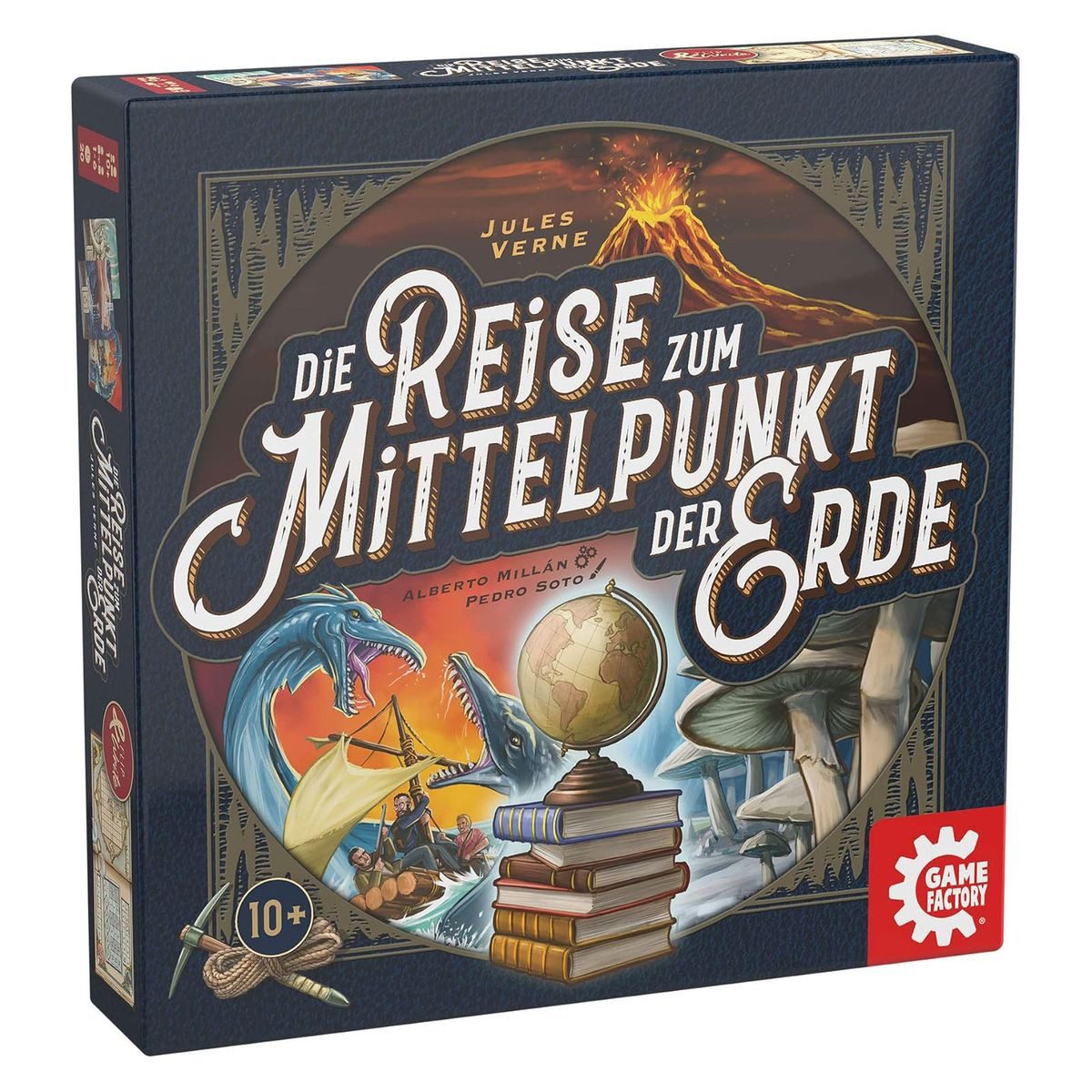 Spiel Carletto 646304 - Game Factory - Kartenspiel, Die Reise zum Mittelpunk
