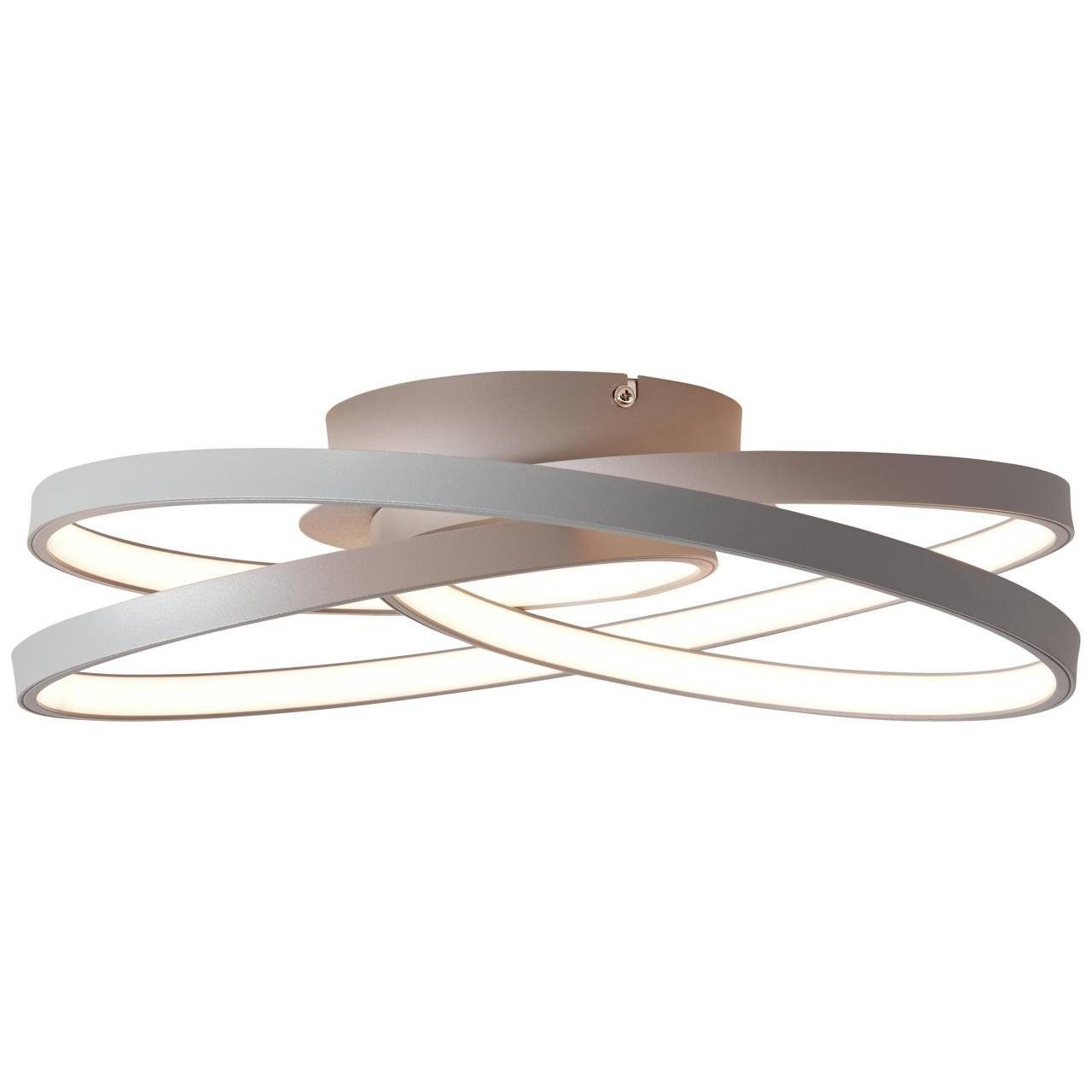 Brilliant Deckenleuchte Labyrinth, 3000K, Lampe Labyrinth LED Deckenleuchte 40cm grau 1x 42W LED integriert (S