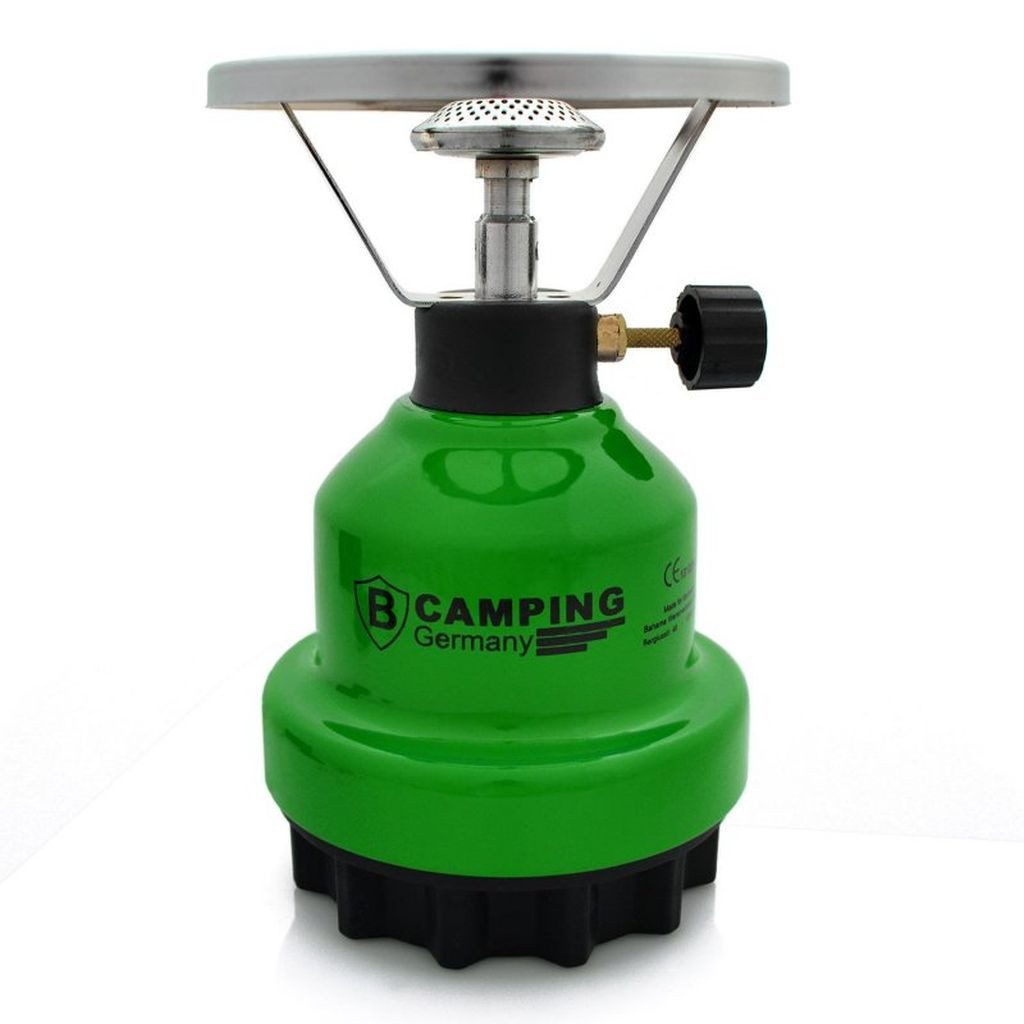 Bahama Warenvertriebs GmbH Gaskocher Gaskocher Campingkocher Kocher 2 x Kartuschen E190 Kohleanzünder