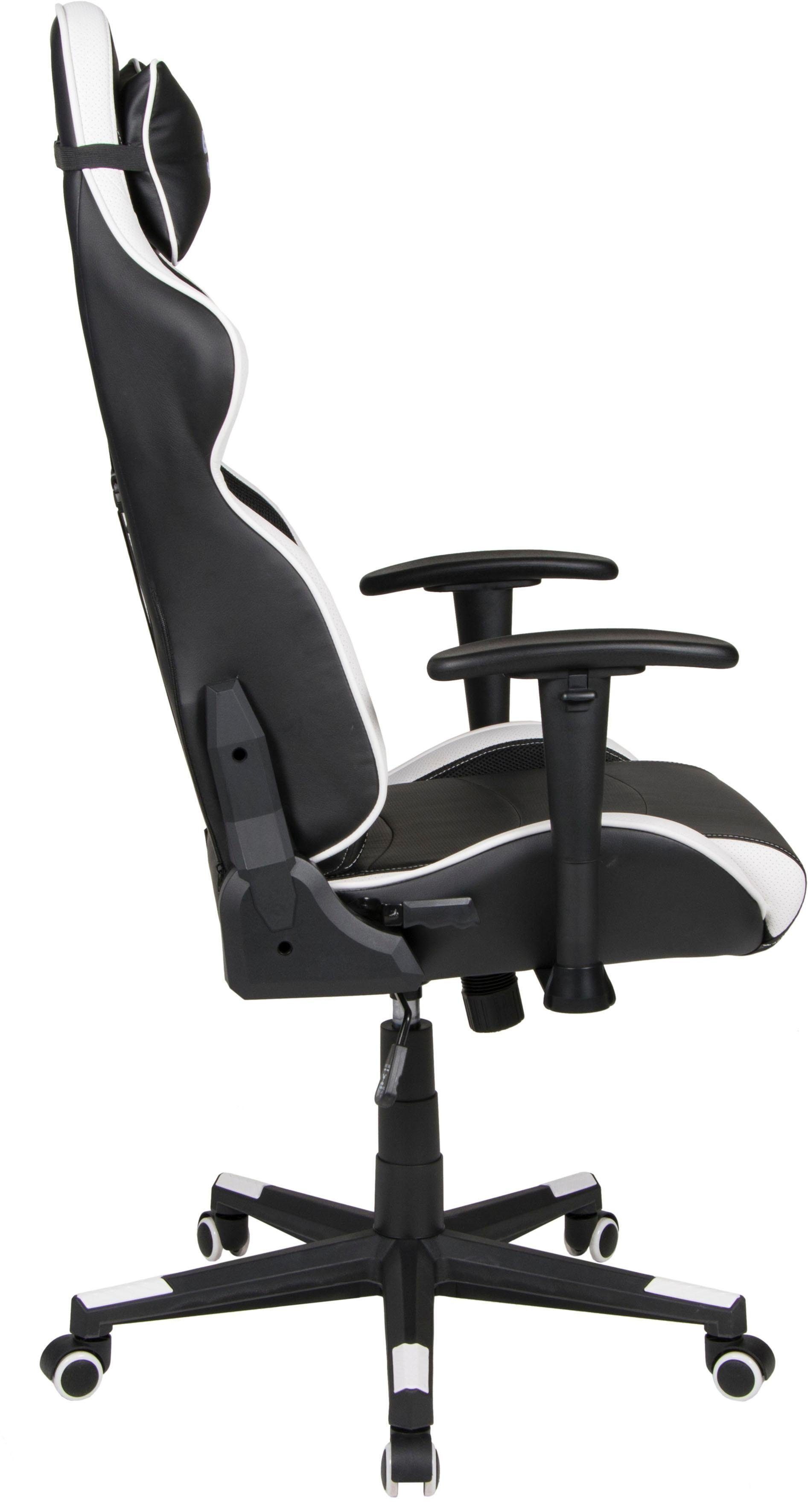 Duo Collection Gaming-Stuhl Game-Rocker G-10 schwarz/weiß schwarz/weiß 