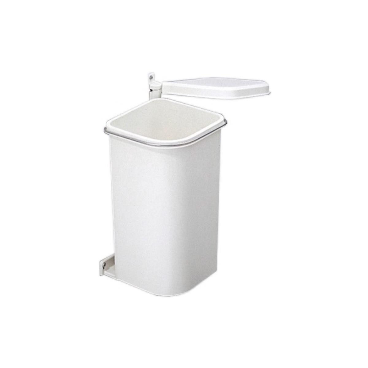 Hailo Einbaumülleimer Hailo AS Pico 5 Einbau-Abfallsammler 5 L Weiß, Hailo Abfallsammler 3505001 MF Swing Pico 5 Liter Weiss