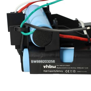 vhbw kompatibel mit AEG 900940837, 900273794, 900273793, 900273786, Staubsauger-Akku Li-Ion 2500 mAh (10,8 V)