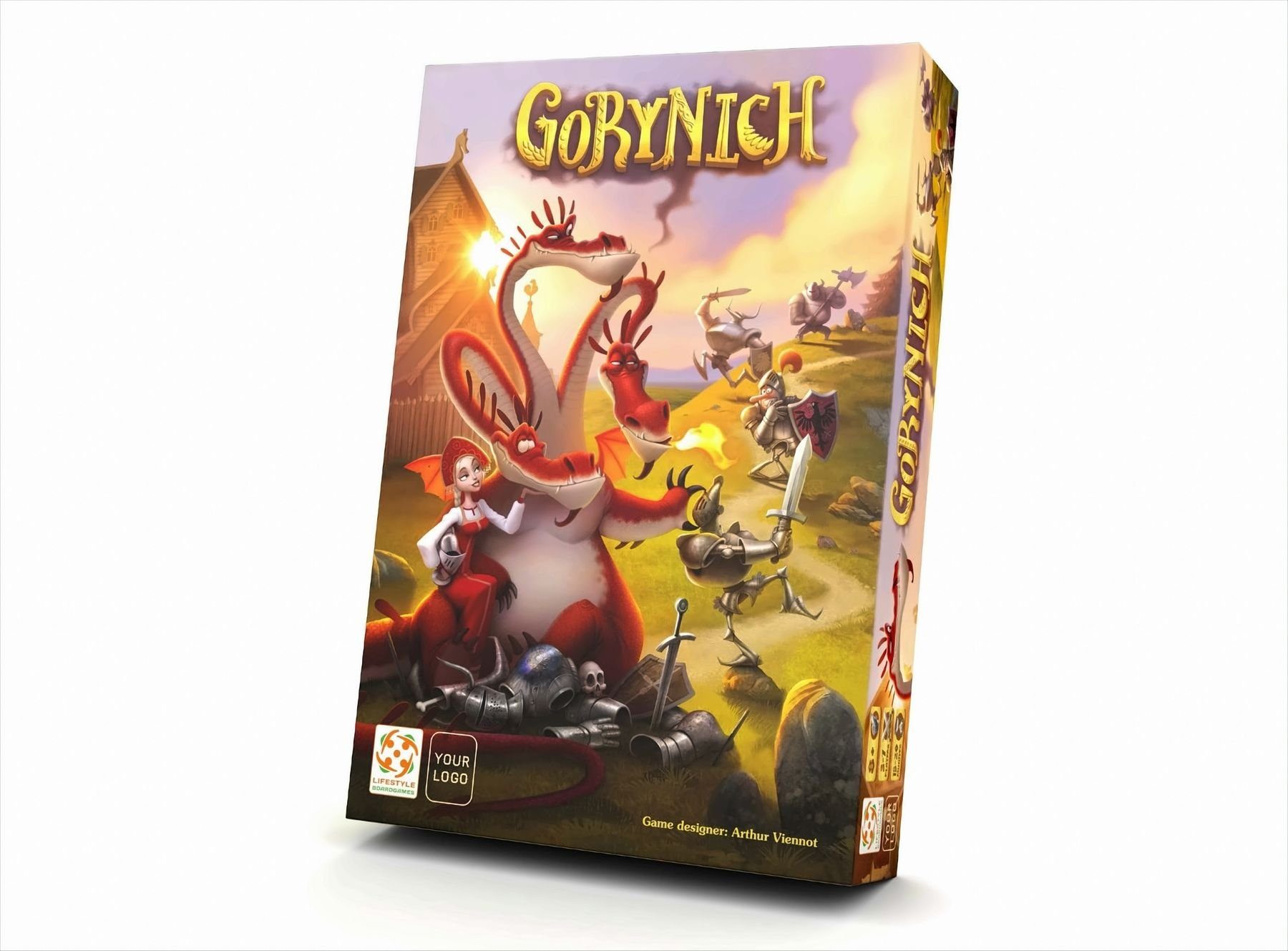 Asmodee Spiel Gorynich - Der Heldenhafte Drache