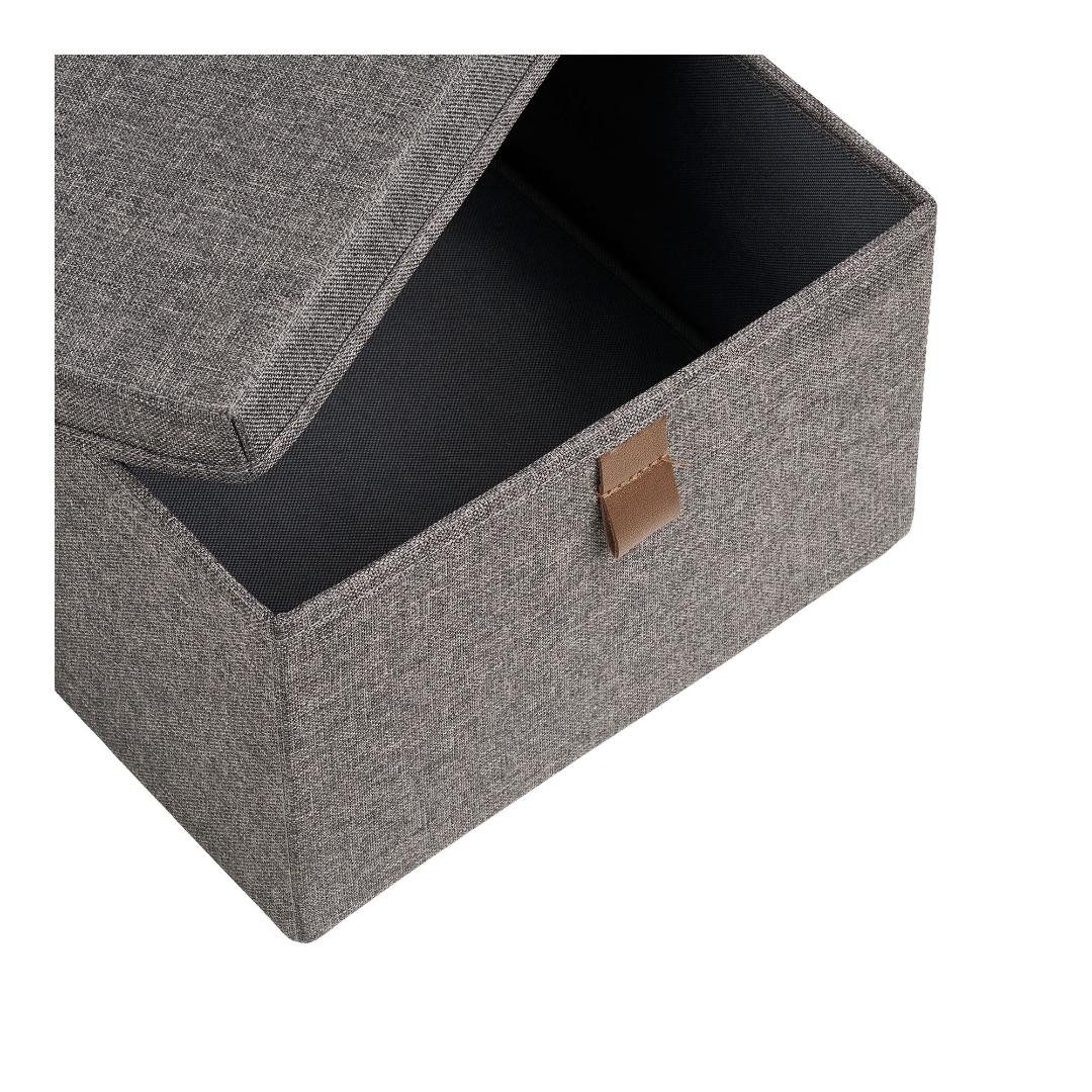 House Nordic Allzweckkorb Majken Korb Set mit 3 dunkelgrau. (3 St)