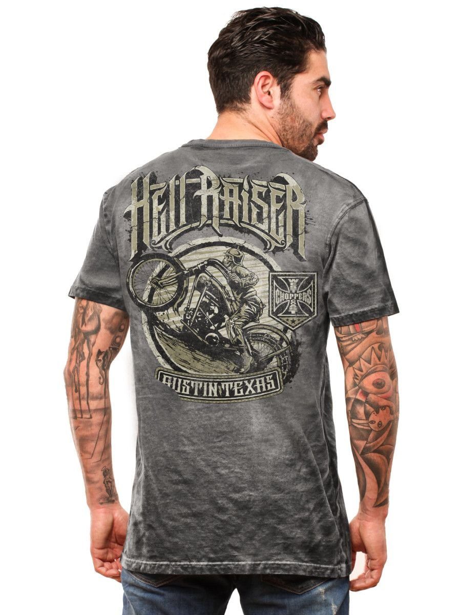 T-Shirt Choppers Vintage Raisers Hell West T-Shirt Coast Choppers Coast Adult Herren West