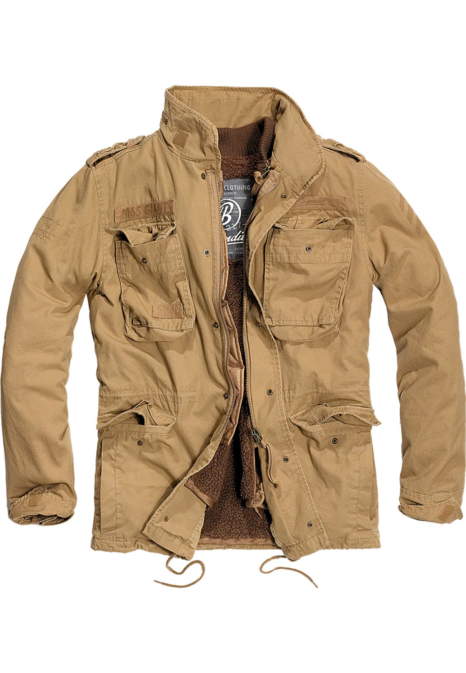 Brandit Leichtdaunenjacke »Herren Jacke Giant M65 BD3101 Brandit Leichtdaunenjacke »Herren Jacke Giant M65 BD3101