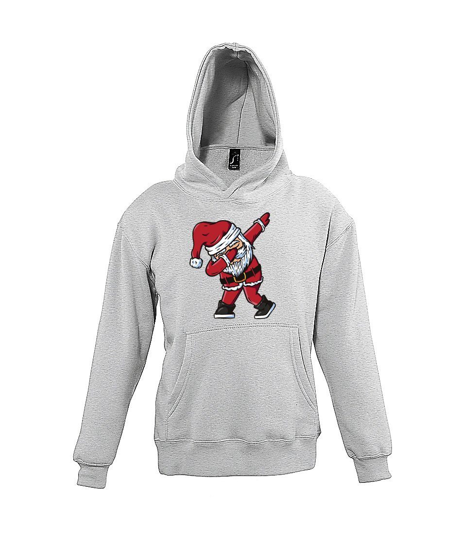 Kapuzenpullover Dabbing Santa Kinder Unisex Hoodie Pullover