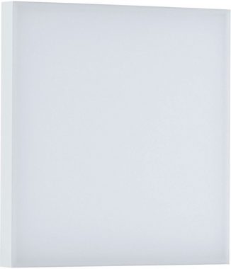 Paulmann LED Panel Smart Home Zigbee Velora Tunable White 225x225mm 8,5W 2.700K, LED fest integriert, Tageslichtweiß, App steuerbar