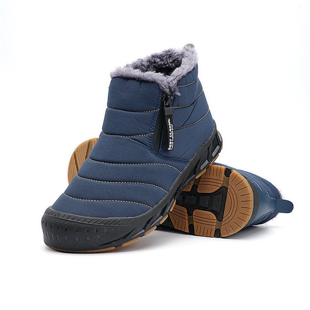 HUSKSWARE Wärmeschuh (Warme Schuhe mit stoßdämpfender Wirkung und rutschfestem Design, Verschleißfest,Warm,komfortabel) Outdoor-Baumwollschuhe, Schneestiefel