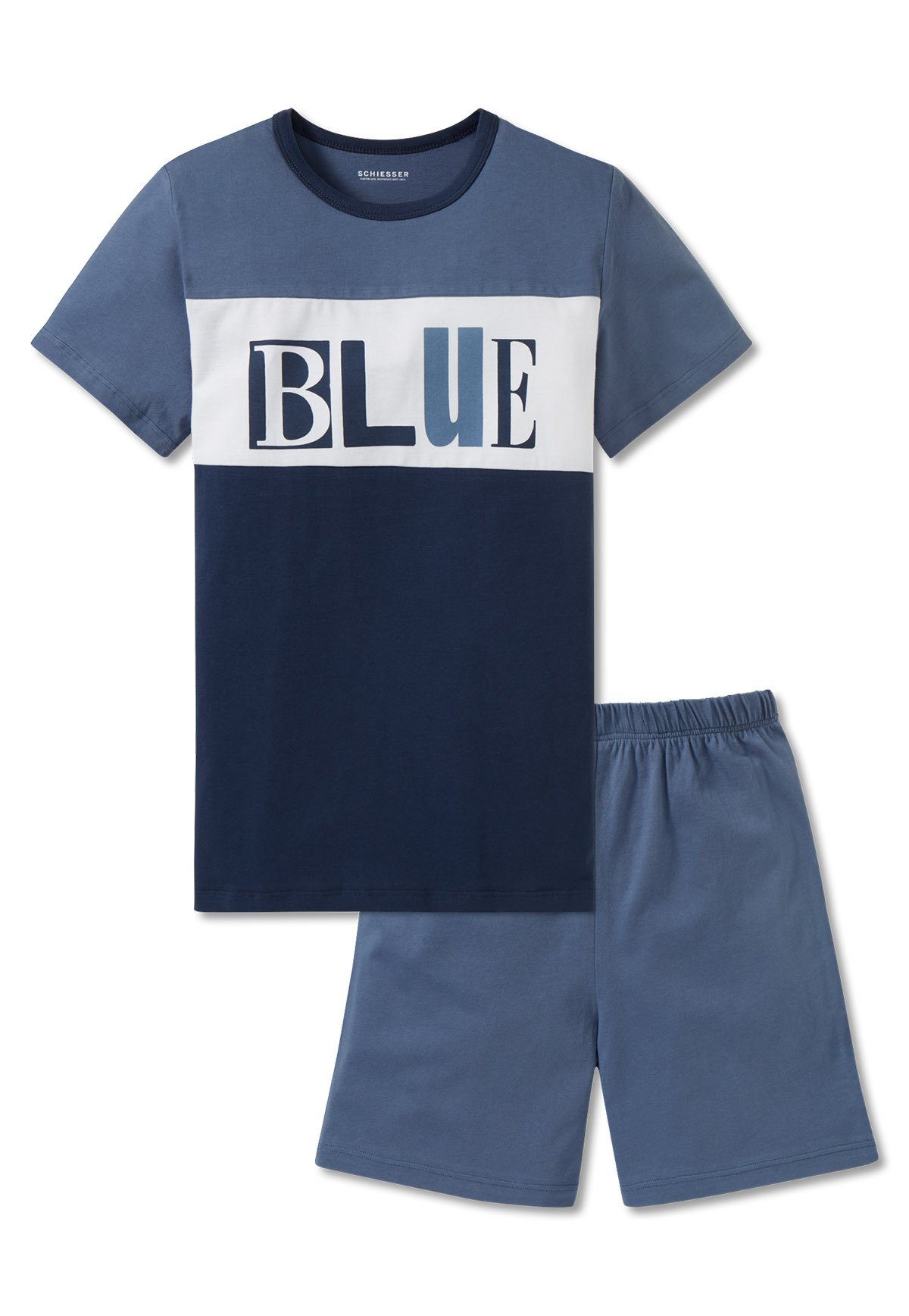 Schiesser Pyjama »Jungen Schlafanzug Set - kurz, Shorty, Kinder,« online  kaufen | OTTO