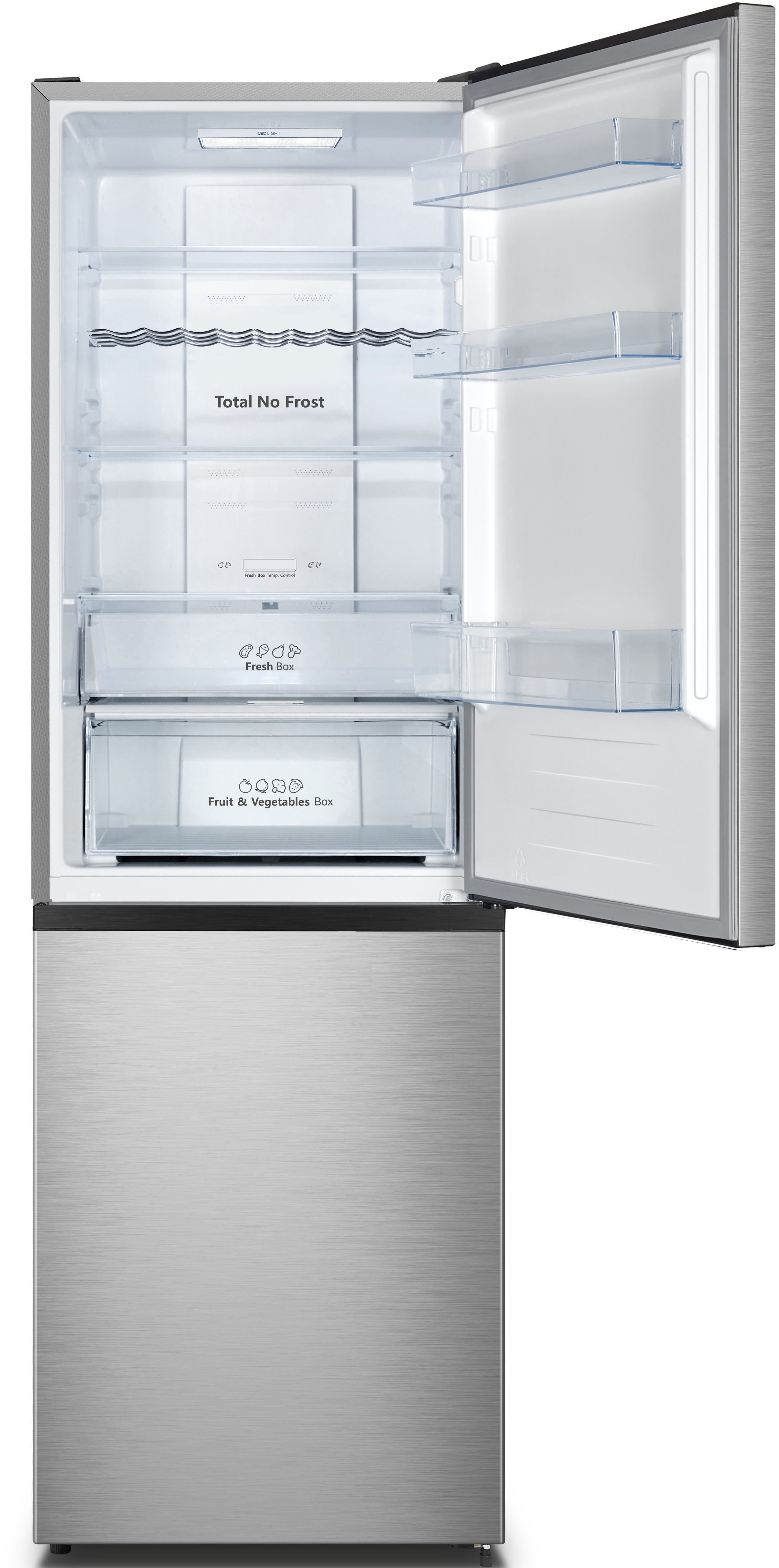 Hisense Kühl-/Gefrierkombination RB390N4CCD, 186 cm hoch, 59,5 cm breit, Außen-Display – Bild 4 von 5