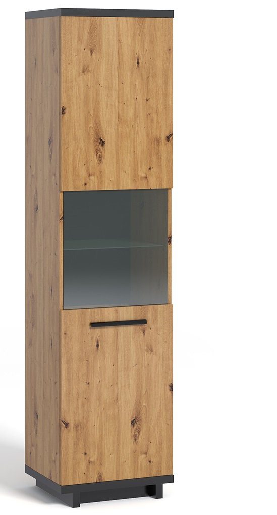 99rooms Vitrine Soyer Artisan Eiche Melamin günstig online kaufen