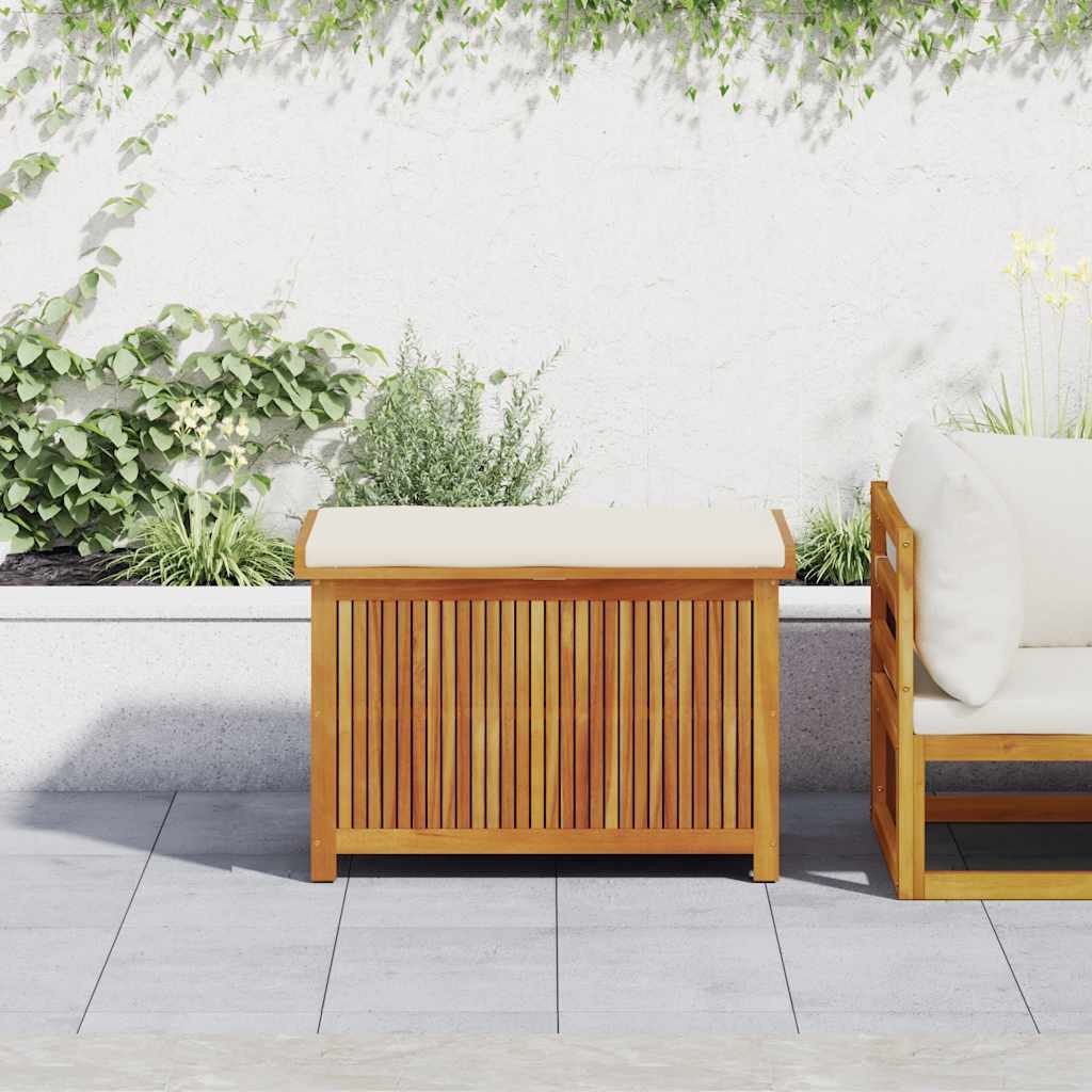 vidaXL Gartenbox Outdoor-Kissenbox 90x50x60,5 cm Massivholz