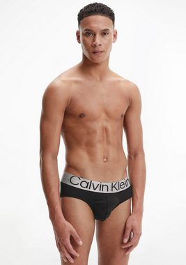 Calvin Klein Underwear Slip (Packung, 3-St., 3er-Pack) mit Logoschriftzug in passendem Ton zum Slip