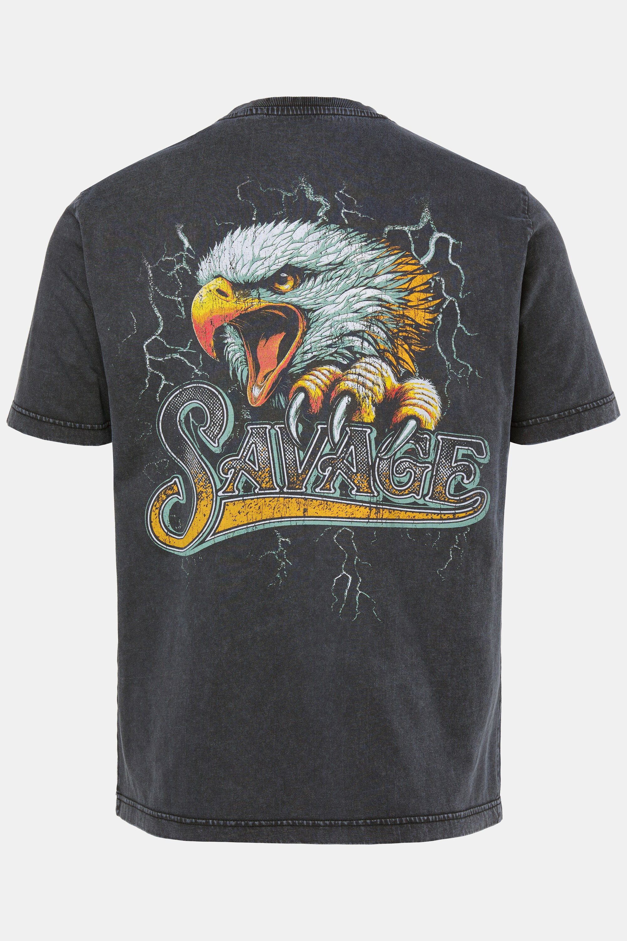 JP1880 T-Shirt T-Shirt Halbarm Rückenprint Vintage Look
