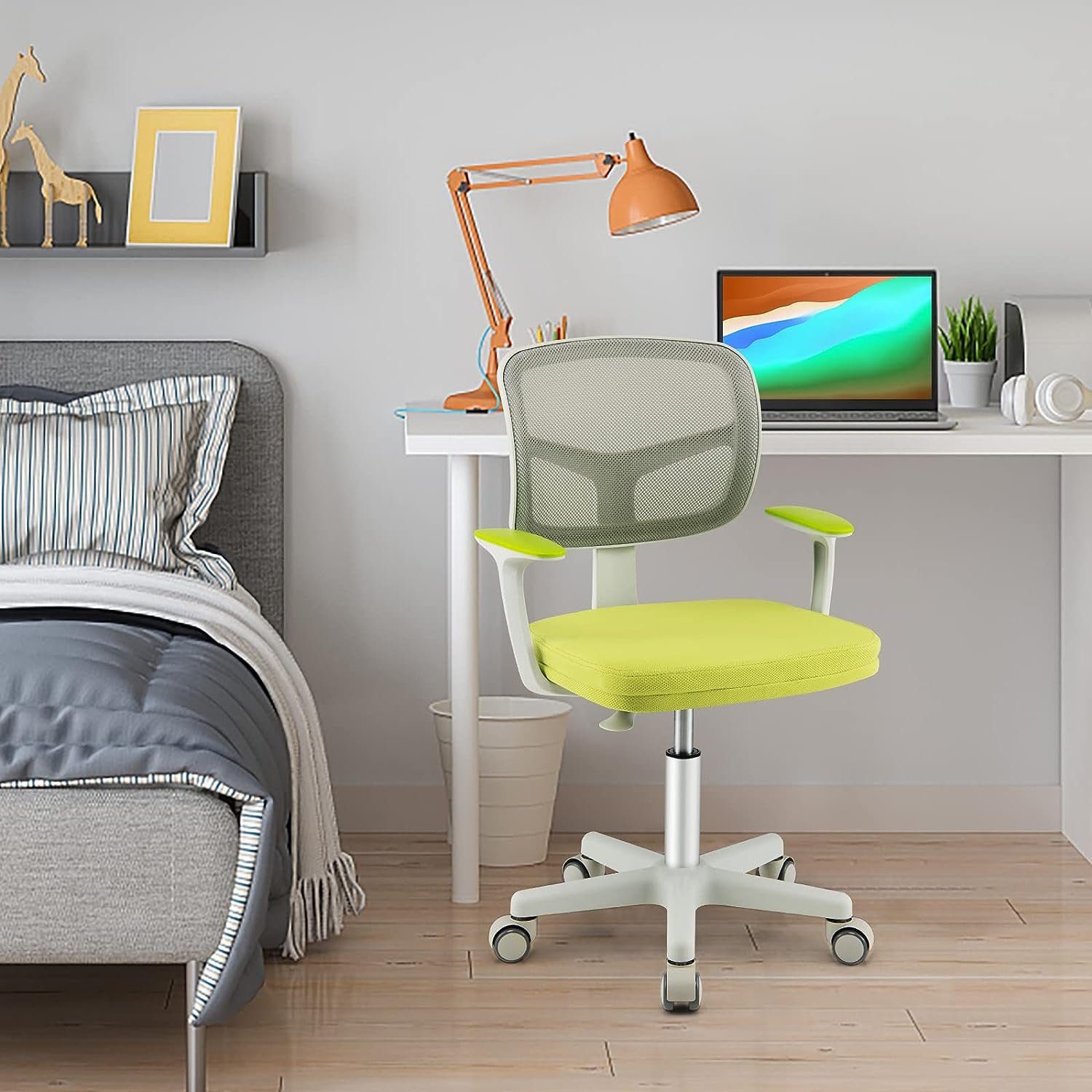 KOMFOTTEU Schreibtischstuhl Kinder, höhenverstellbar,bis 150kg günstig online kaufen