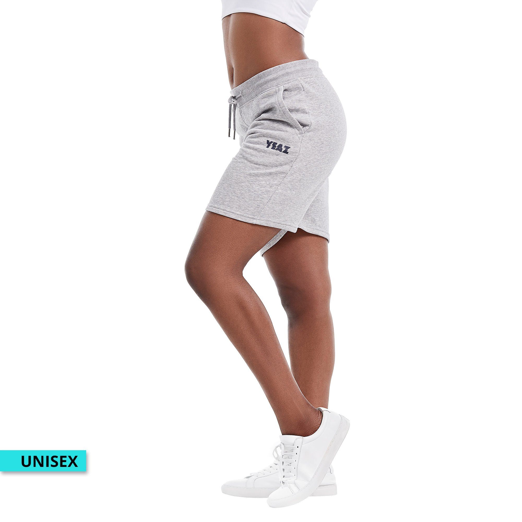 YEAZ grau CHAX Yogashorts shorts (2-tlg)