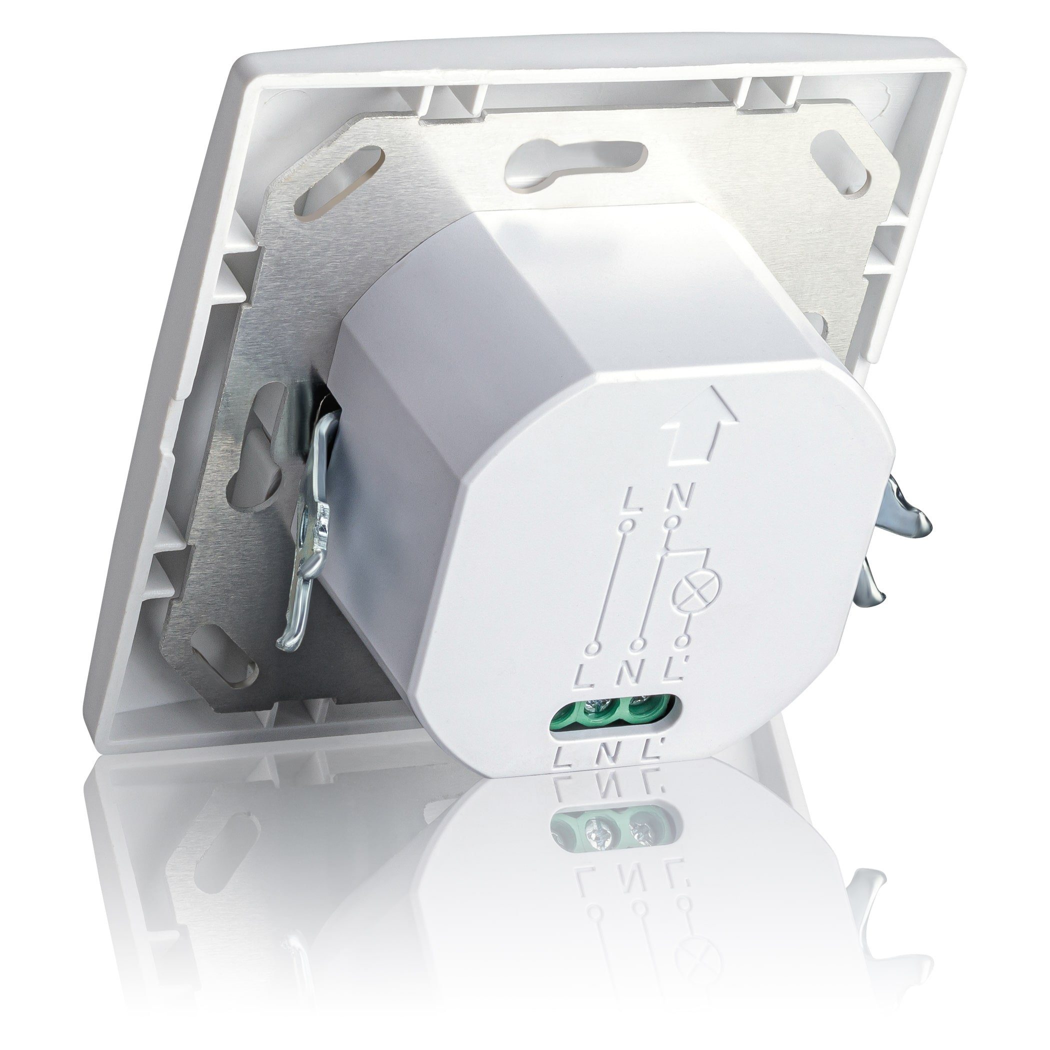 programmierbar SEBSON LED Bewegungsmelder Sensor Unterputz geeignet IR Bewegungsmelder