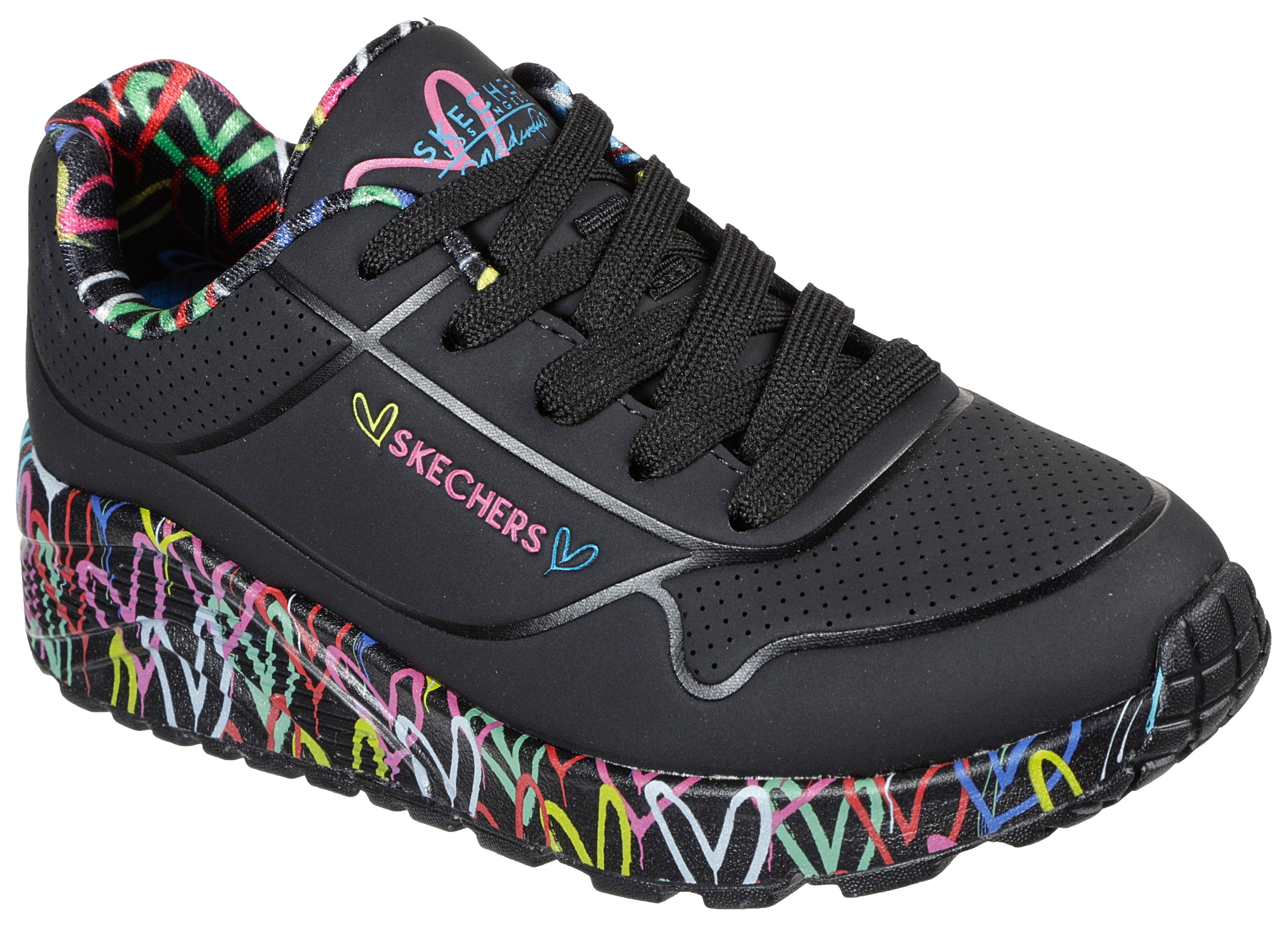 Skechers UNO LITE-LOVELY LUV Sneaker, Schnürschuh günstig online kaufen