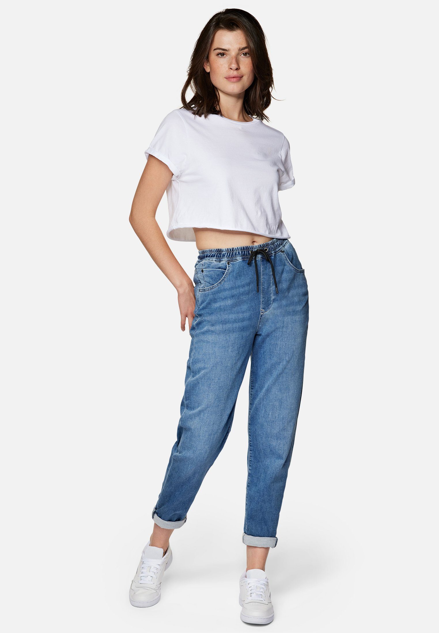 Mavi Mom-Jeans »GISELLA« Mom Jeans mit elastischem Bund online kaufen | OTTO