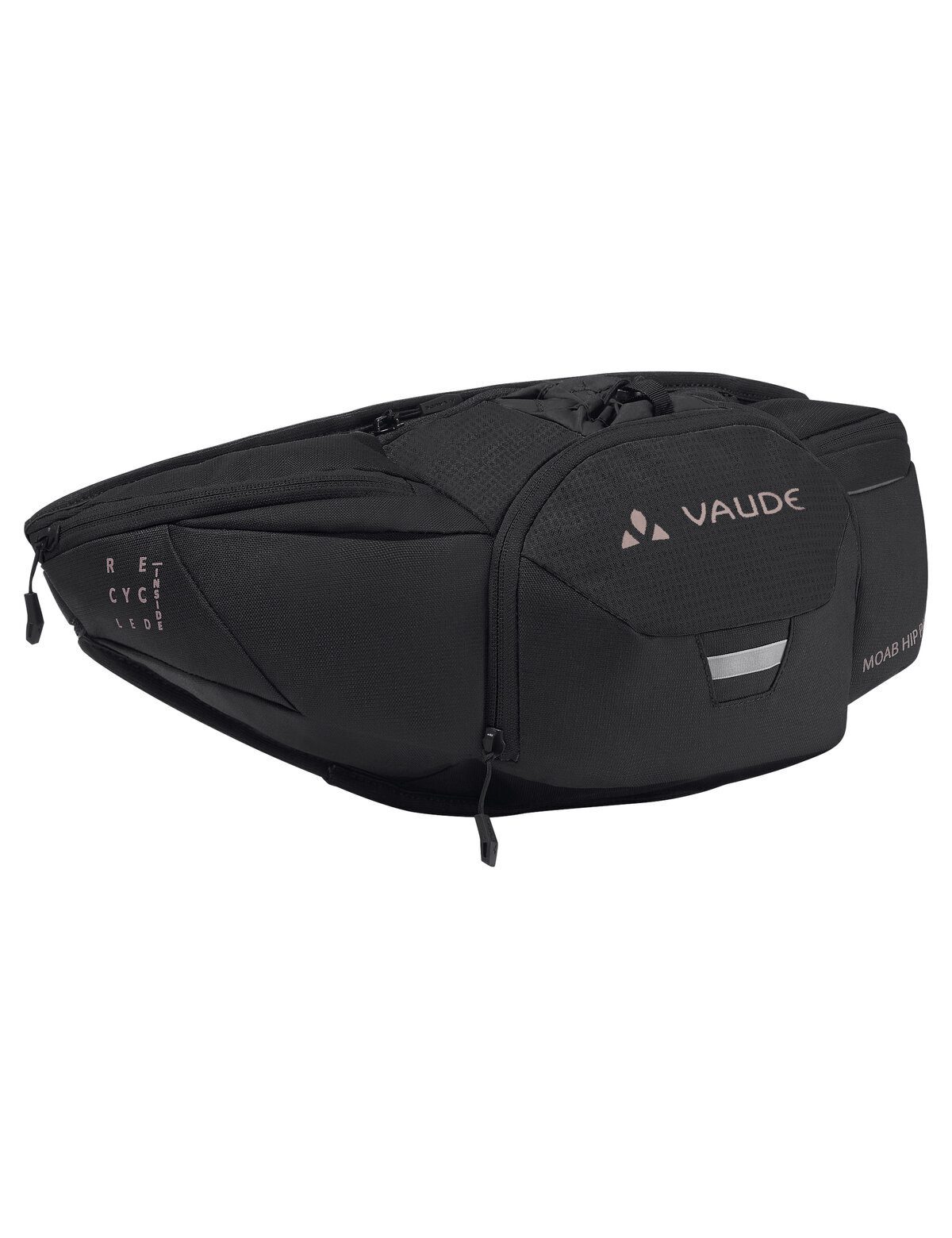 VAUDE Bauchtasche Moab Hip Pack 4 (Stück), technische Hüfttasche für Biker