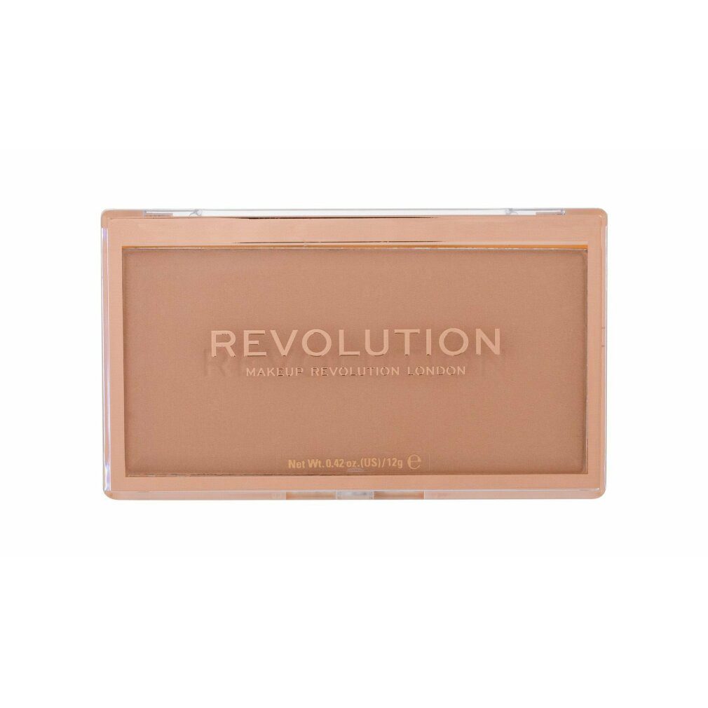 Makeup Revolution Conceal & Define Pressed Powder – Universaler, Transparenter Puder Mit Niacinamid, 7g