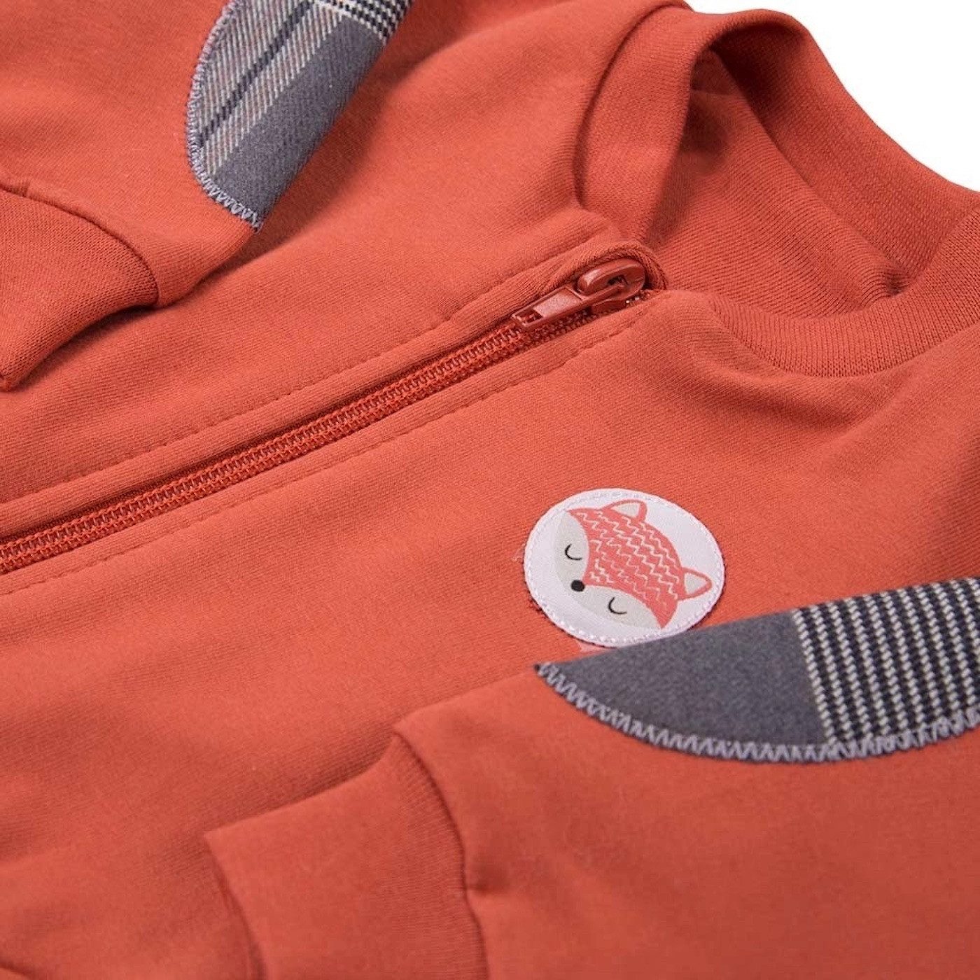 Eevi Sweatjacke Eevi Sweatjacke Adventure Rostrot günstig online kaufen