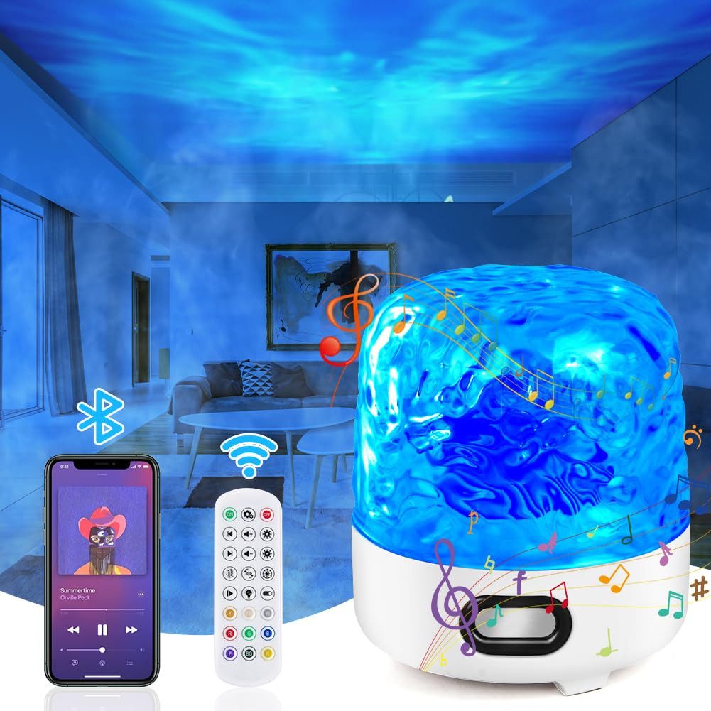 BlingBin LED Nachtlicht LED Sternenhimmel Projektor Kinder, 16 Farben Wasse günstig online kaufen