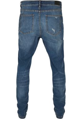 URBAN CLASSICS Bequeme Jeans Urban Classics Herren Heavy Destroyed Slim Fit Jeans (1-tlg)