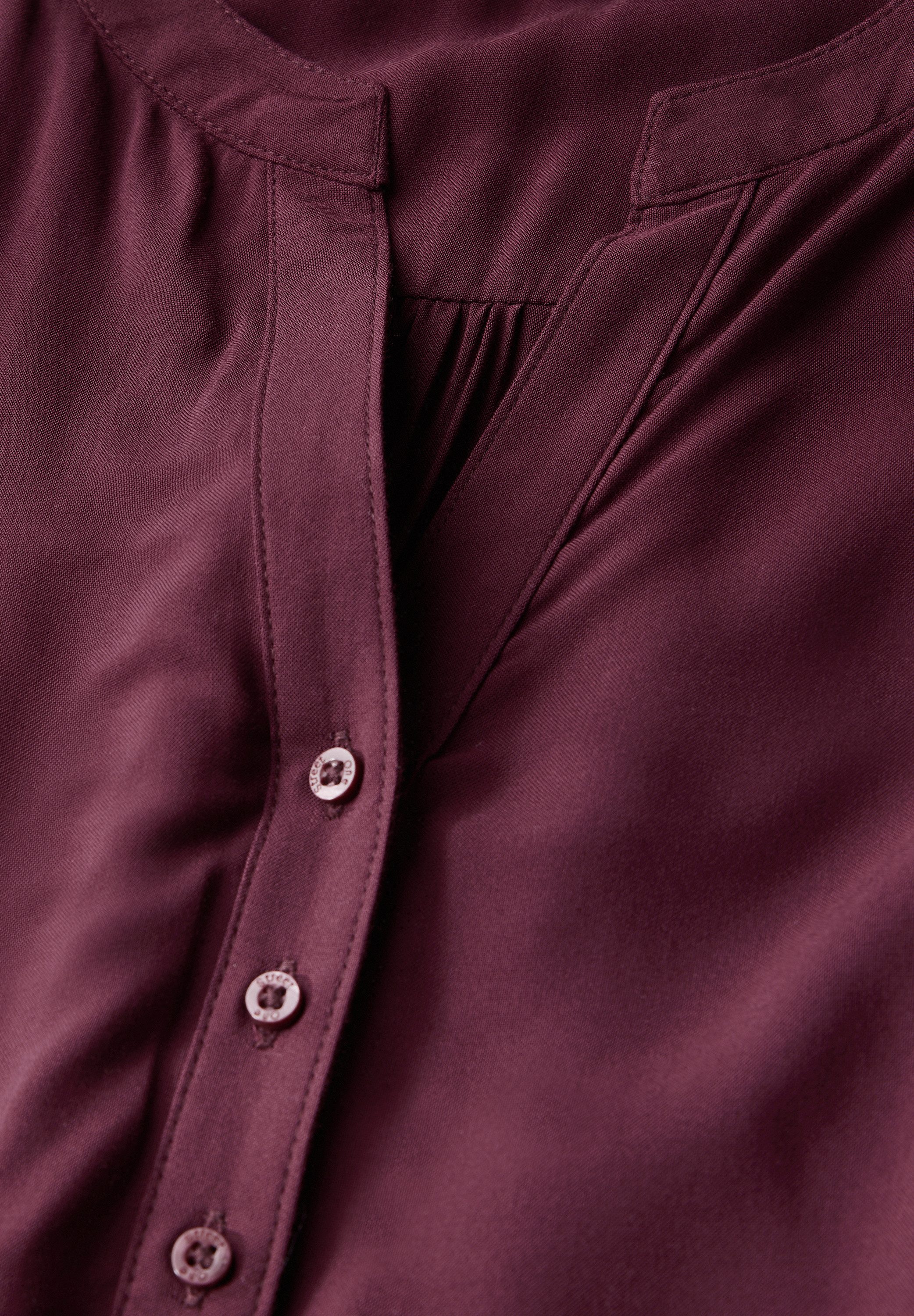 STREET ONE Langarmbluse aus softer Viskose