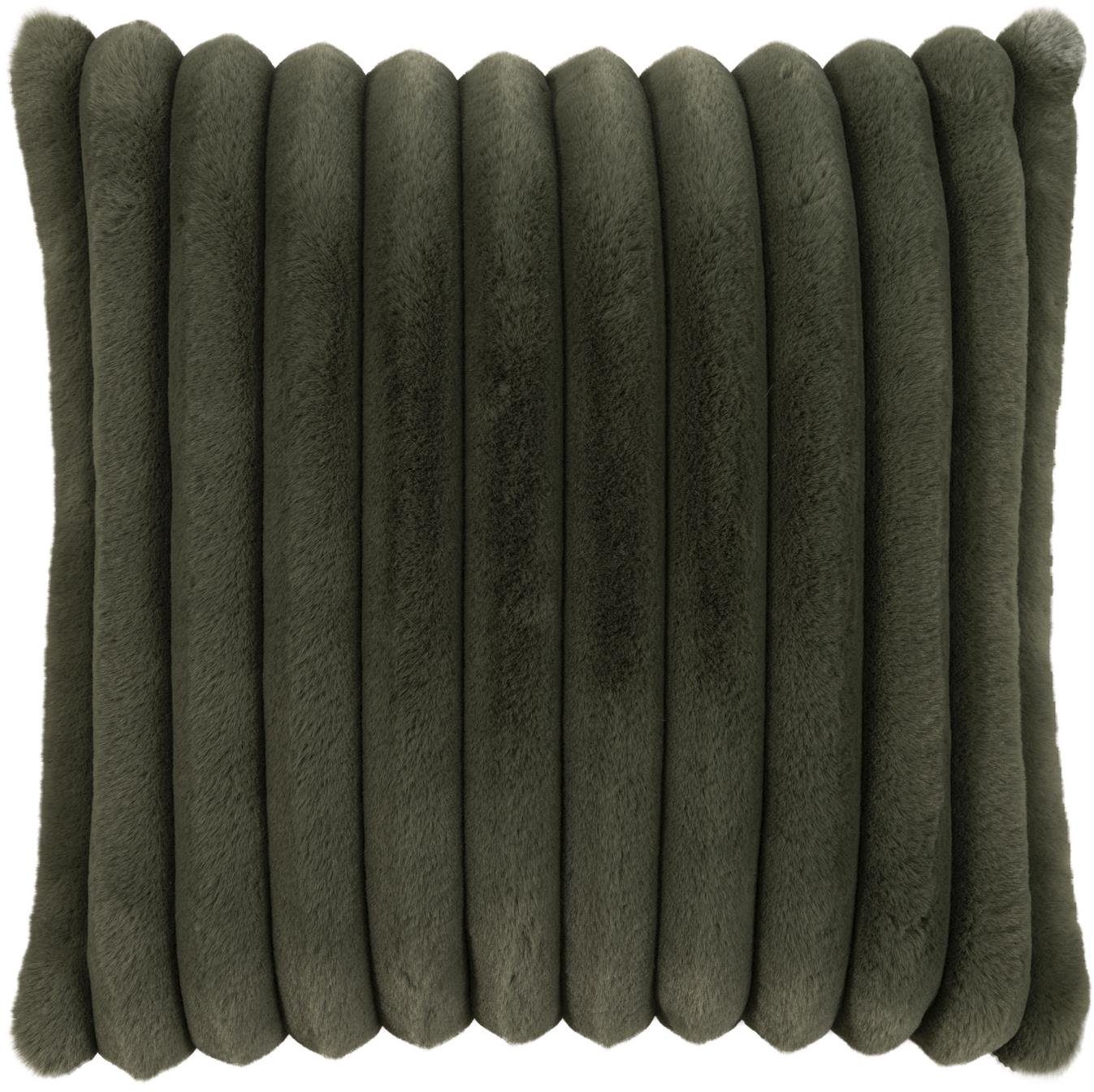 Magma Heimtex Kissenbezug Fellimitat dicke Streifen günstig online kaufen