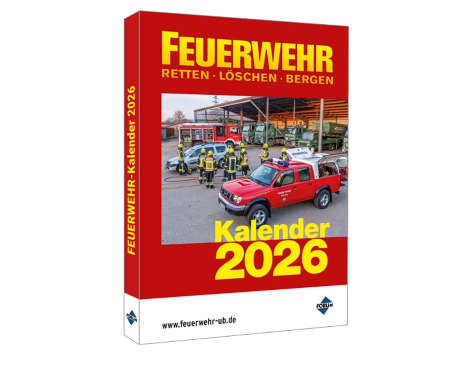Wandkalender FEUERWEHR Kalender 2026