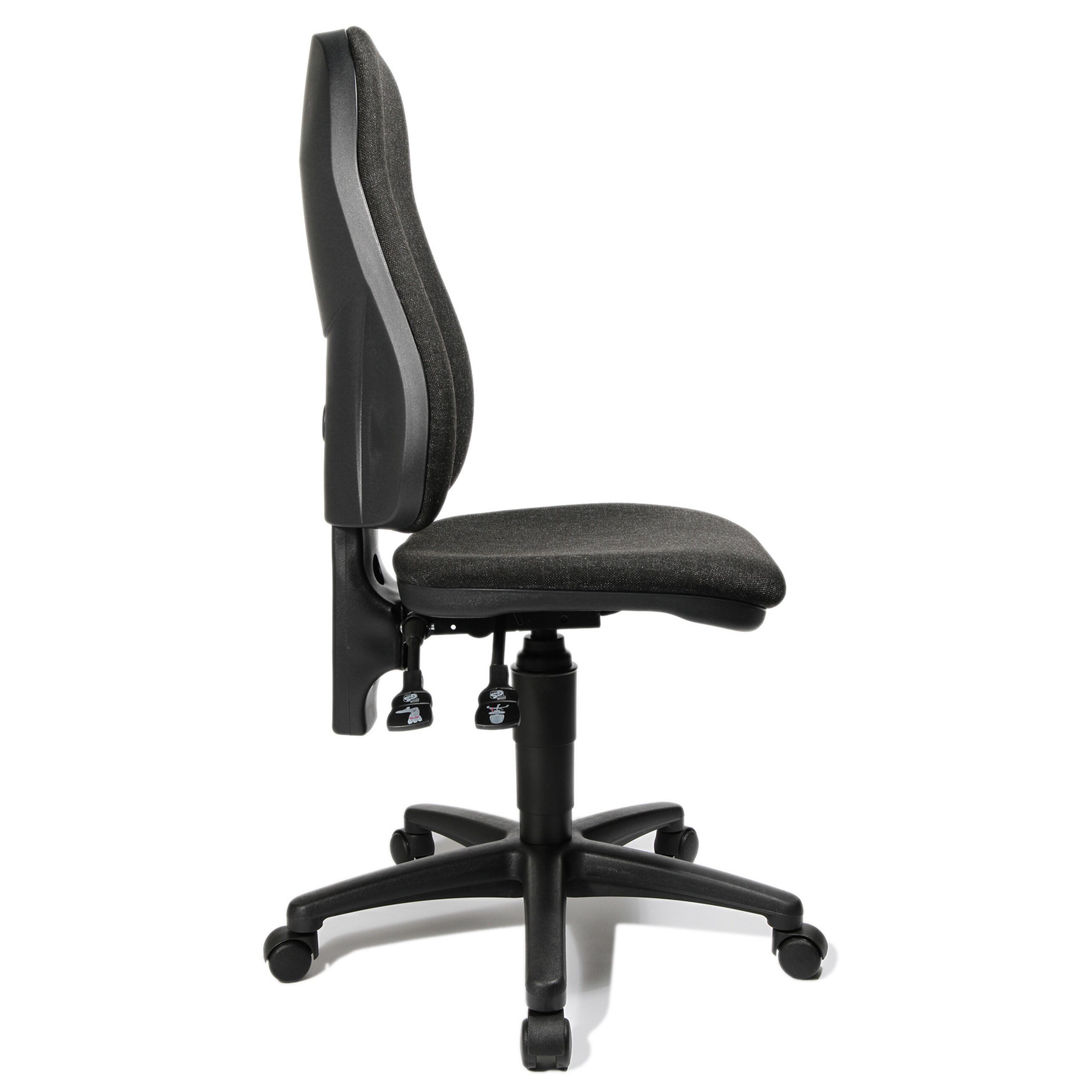 TOPSTAR Drehstuhl Home Office Bürostuhl Point 60 Stoff (1 St), Schreibtischsessel, Drehbarer Schreibtischstuhl