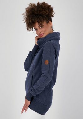 Alife & Kickin Sweatshirt SueAK sportiver Sweater mit hohem Stehkragen & Kordel