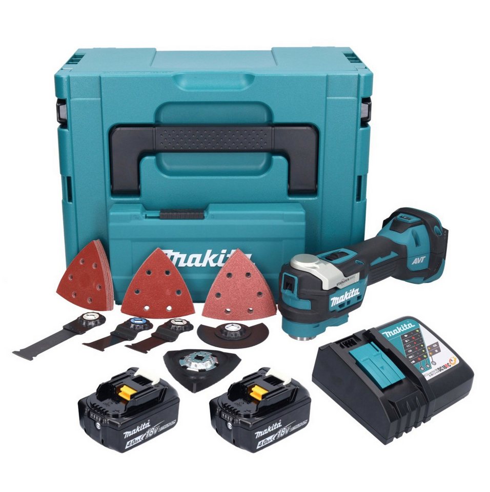 Thumbnail - Makita Akku-Multifunktionswerkzeug DTM 52 RMJX4 Akku Multifunktionswerkzeug 18 V Starlock Max Brushless