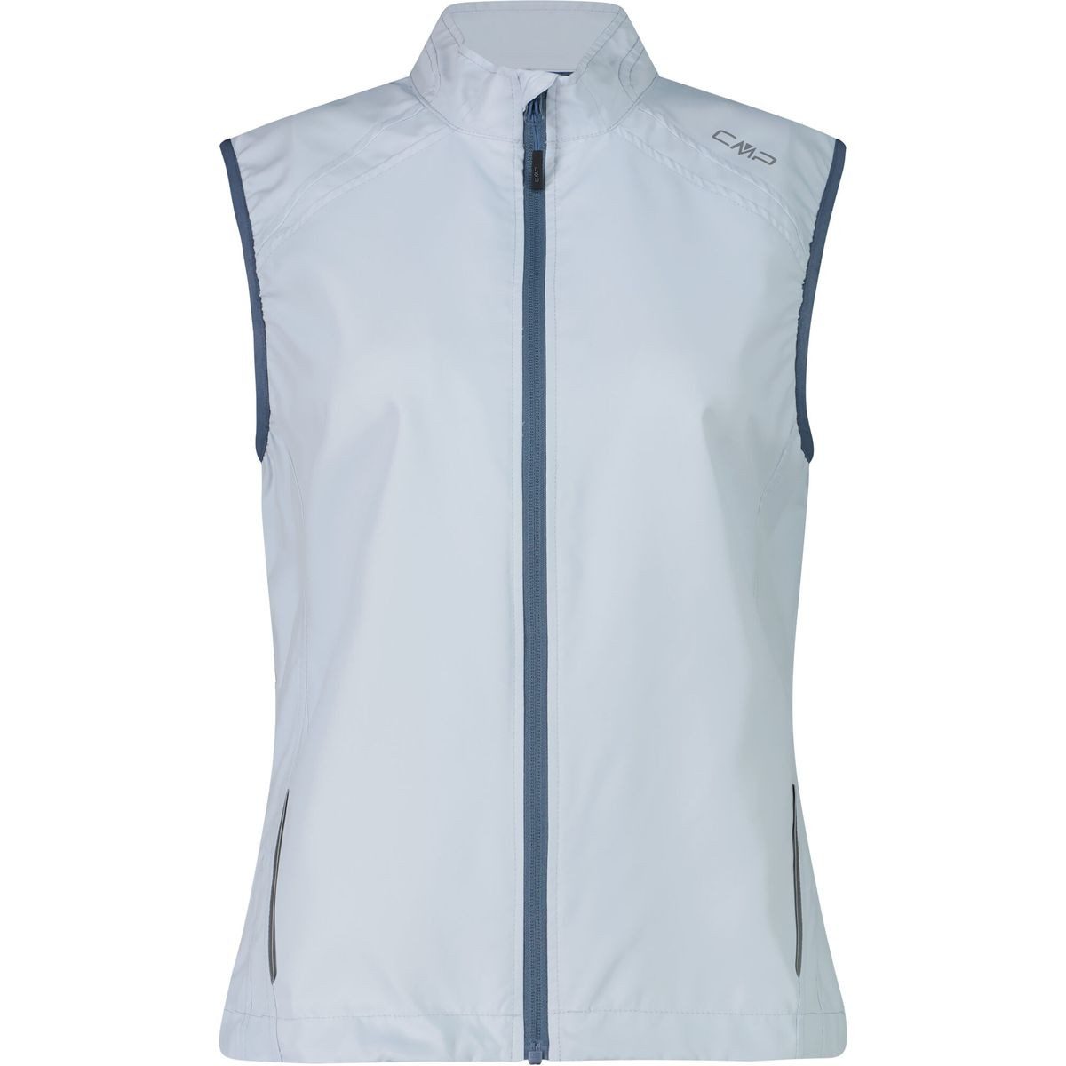 CMP Funktionsweste Woman Vest Leichte, winddichte Laufweste mit reflektierenden Details und