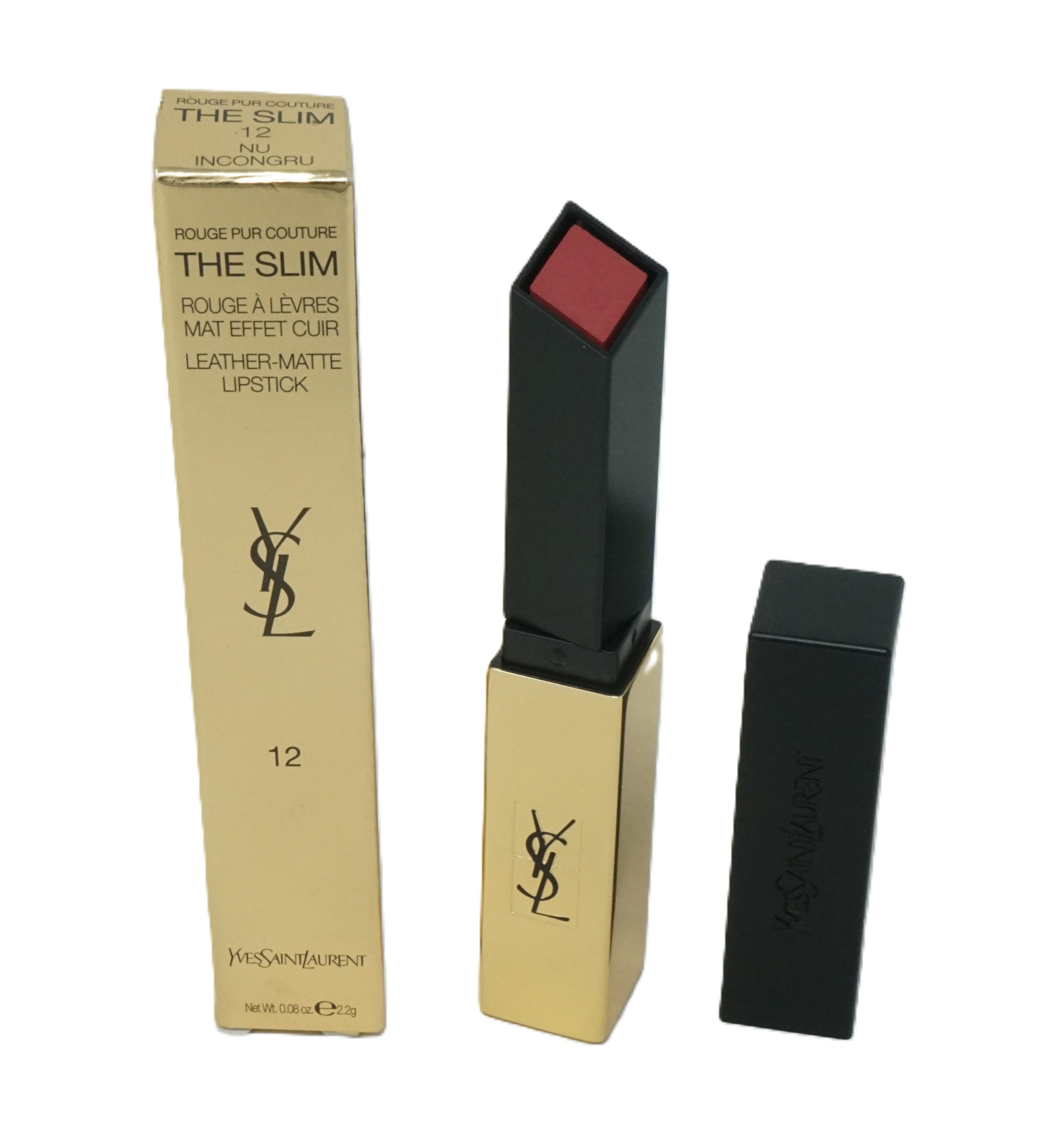 YVES SAINT LAURENT Lippenstift Yves Saint Laurent The Slim Lipstick 12 nu incongru 2,2g