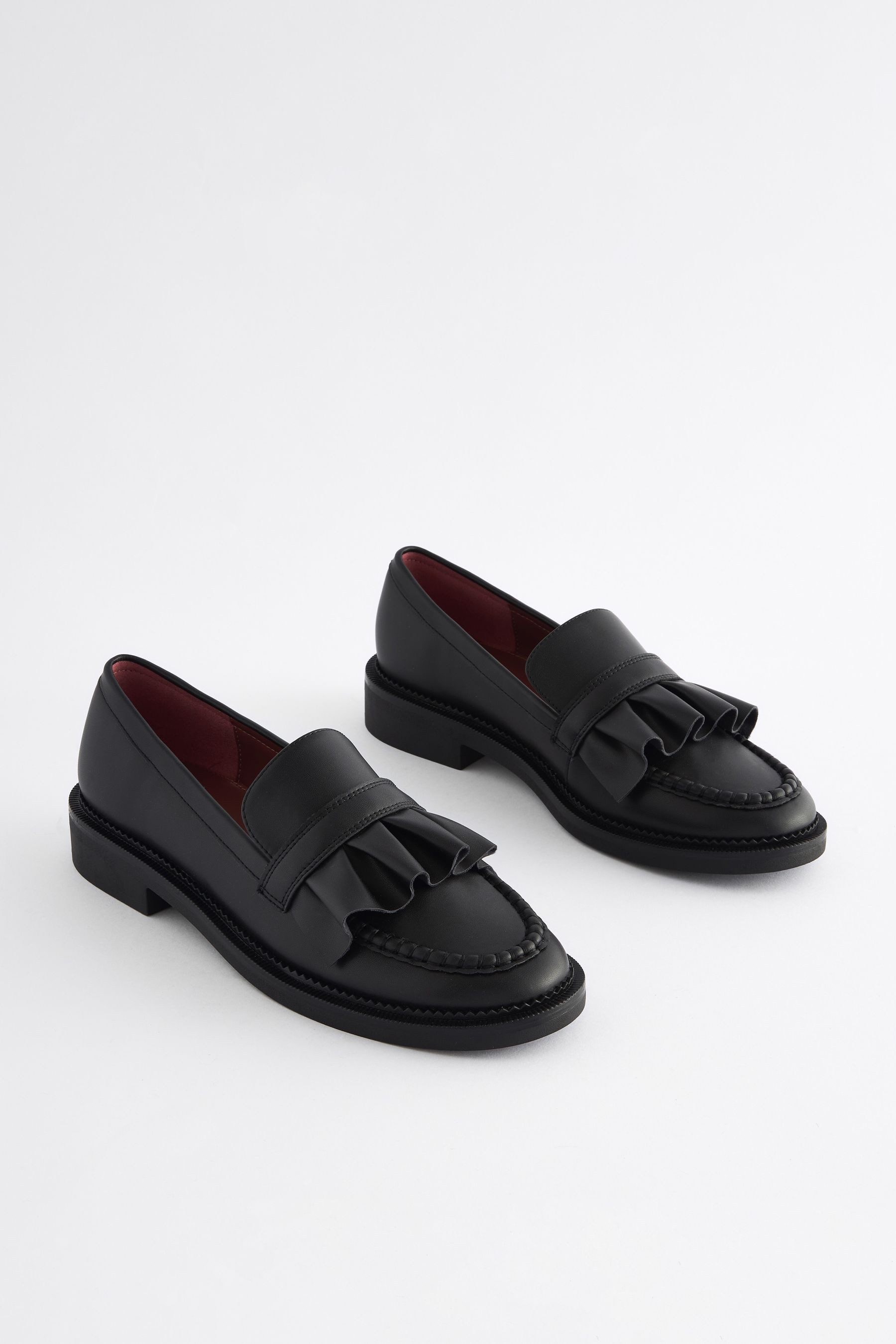 Next Forever Comfort Slipper mit Rüschendetail günstig online kaufen