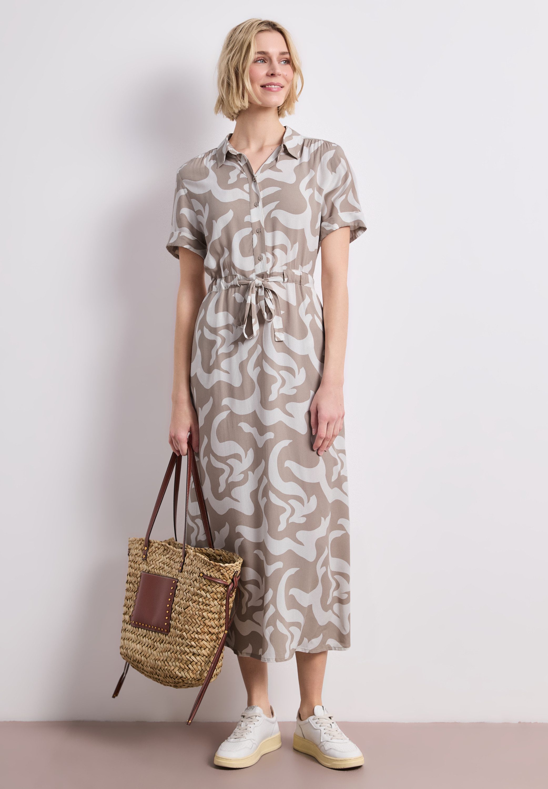 STREET ONE Maxikleid aus Viskose