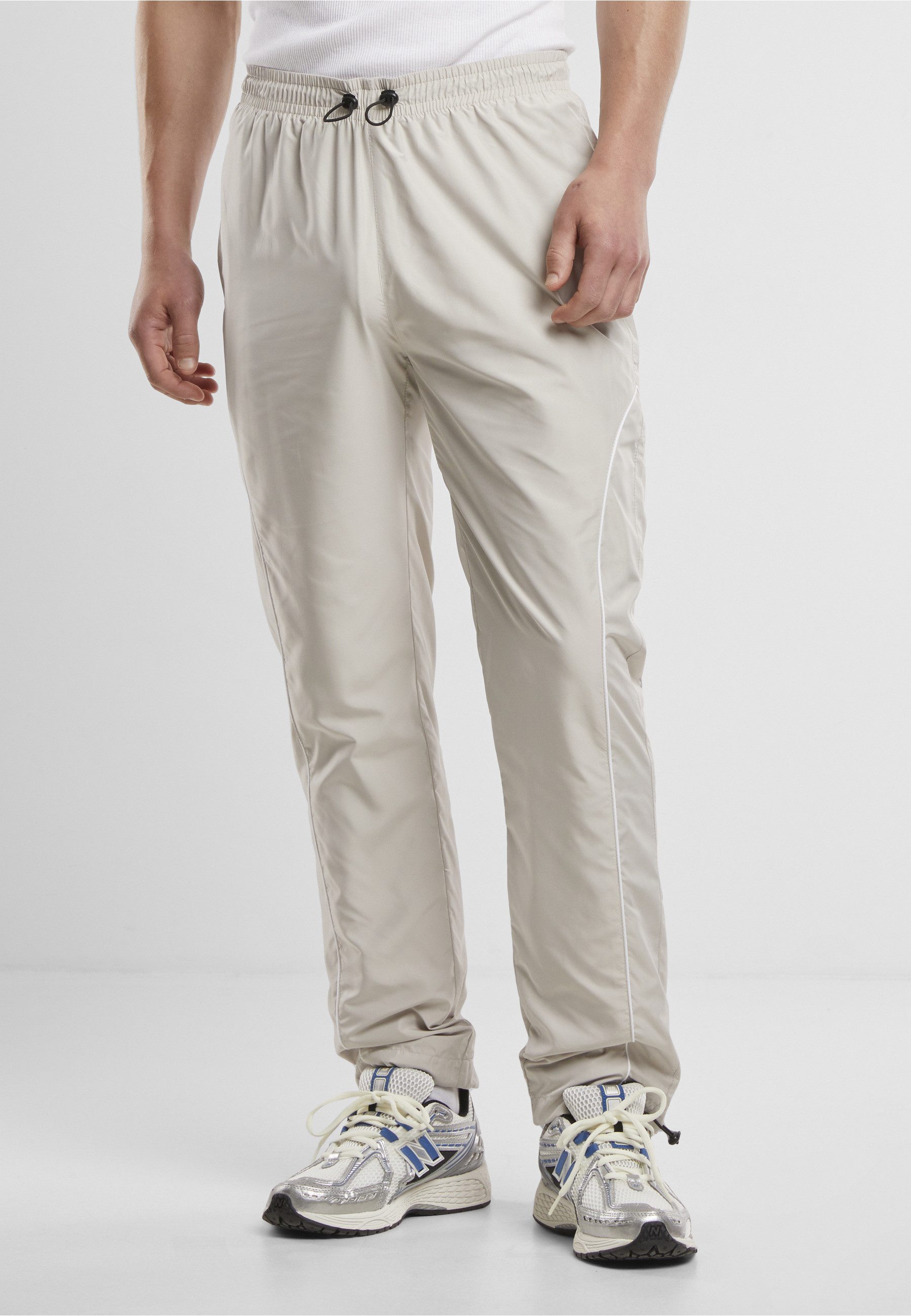 URBAN CLASSICS Jogginghose Urban Classics Piped Panel Trackpants (1-tlg)